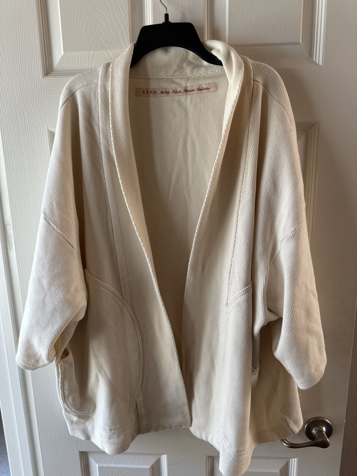 Kapital Kapital waffle knit kimono Size US XXL / EU 58 / 5 - 1 Thumbnail