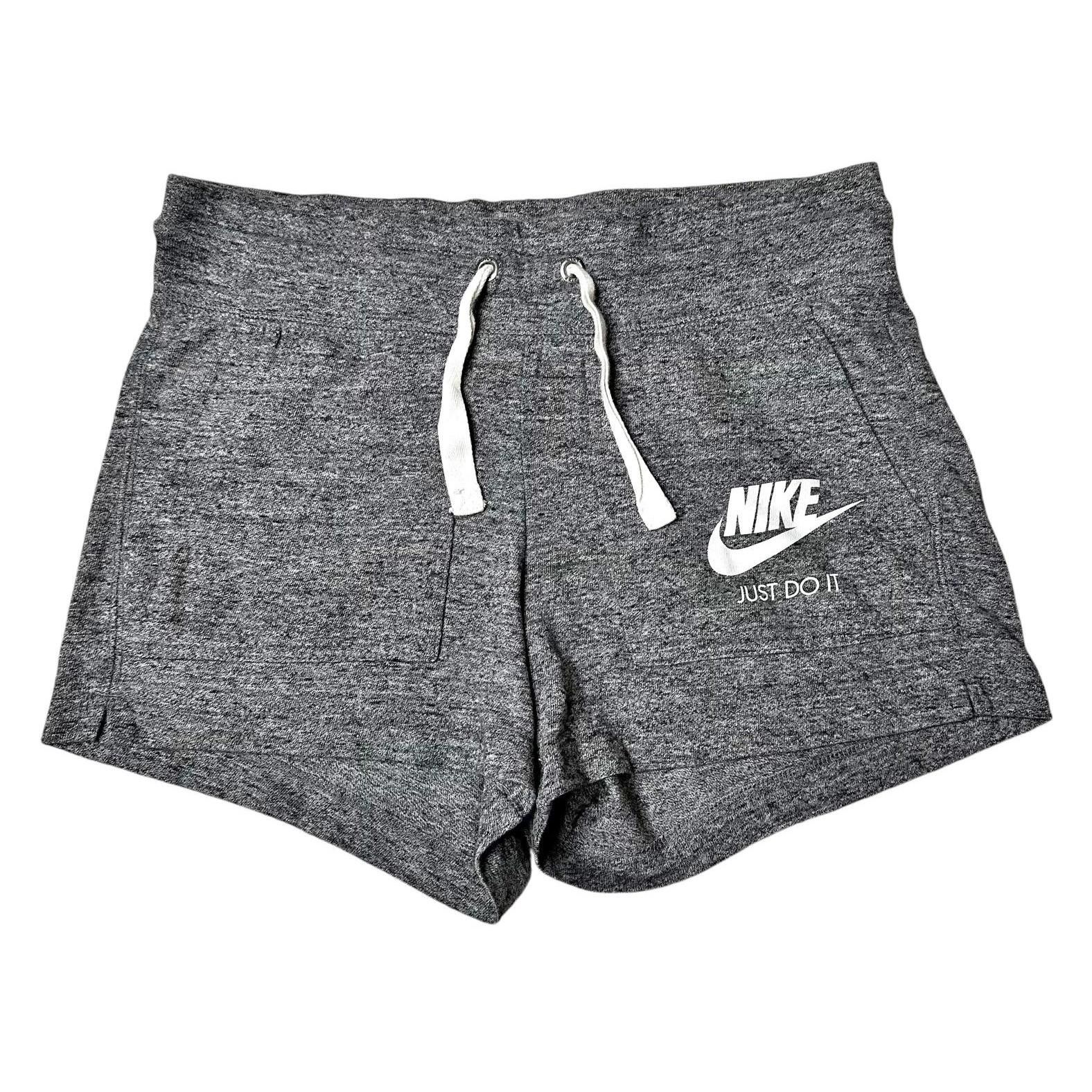 Nike Nike Sportswear Women's Gray Sweat Shorts XS Activewear Gym Size 26" / US 2 / IT 38 - 1 Thumbnail