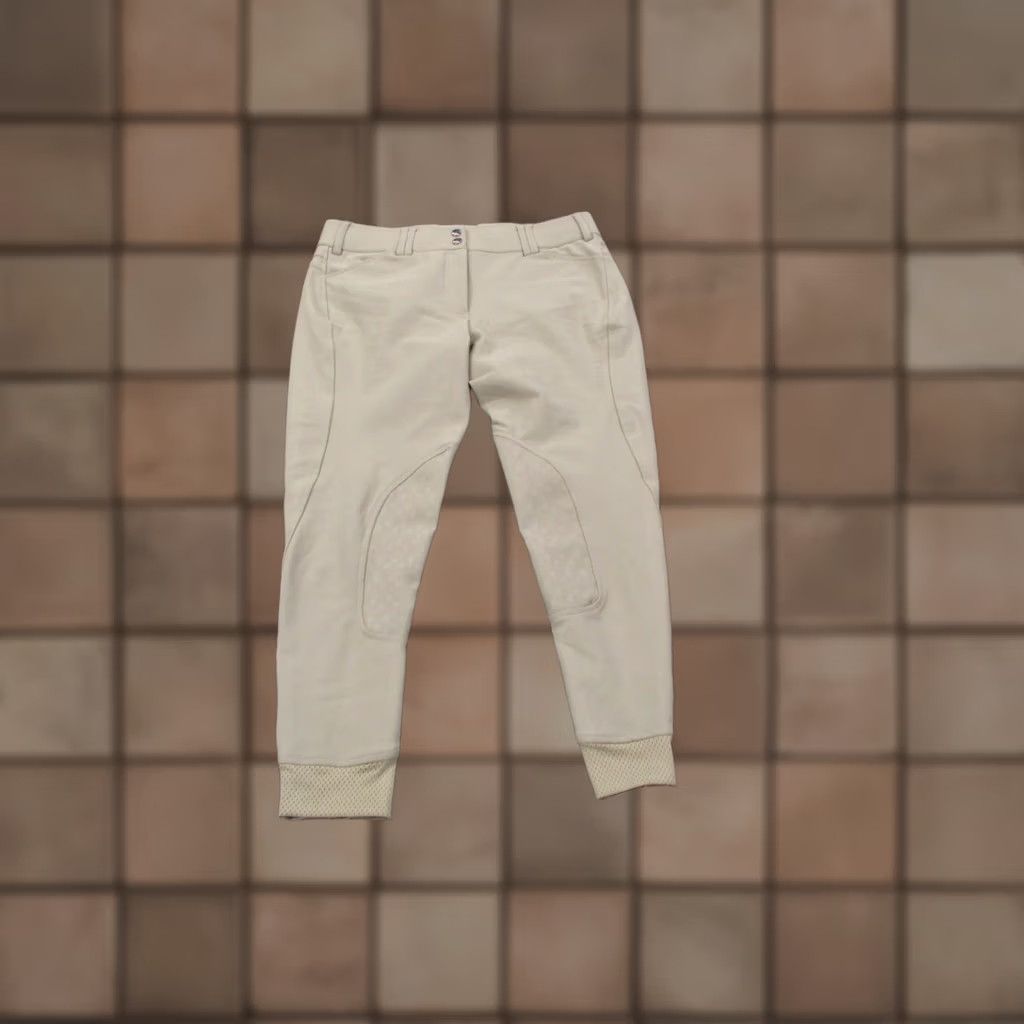 Ariat Ariat Pants Womens 30R Beige Pro Riding Equestrian Active Work Stretch Breeches Size 30" / US 8 / IT 44 - 1 Thumbnail