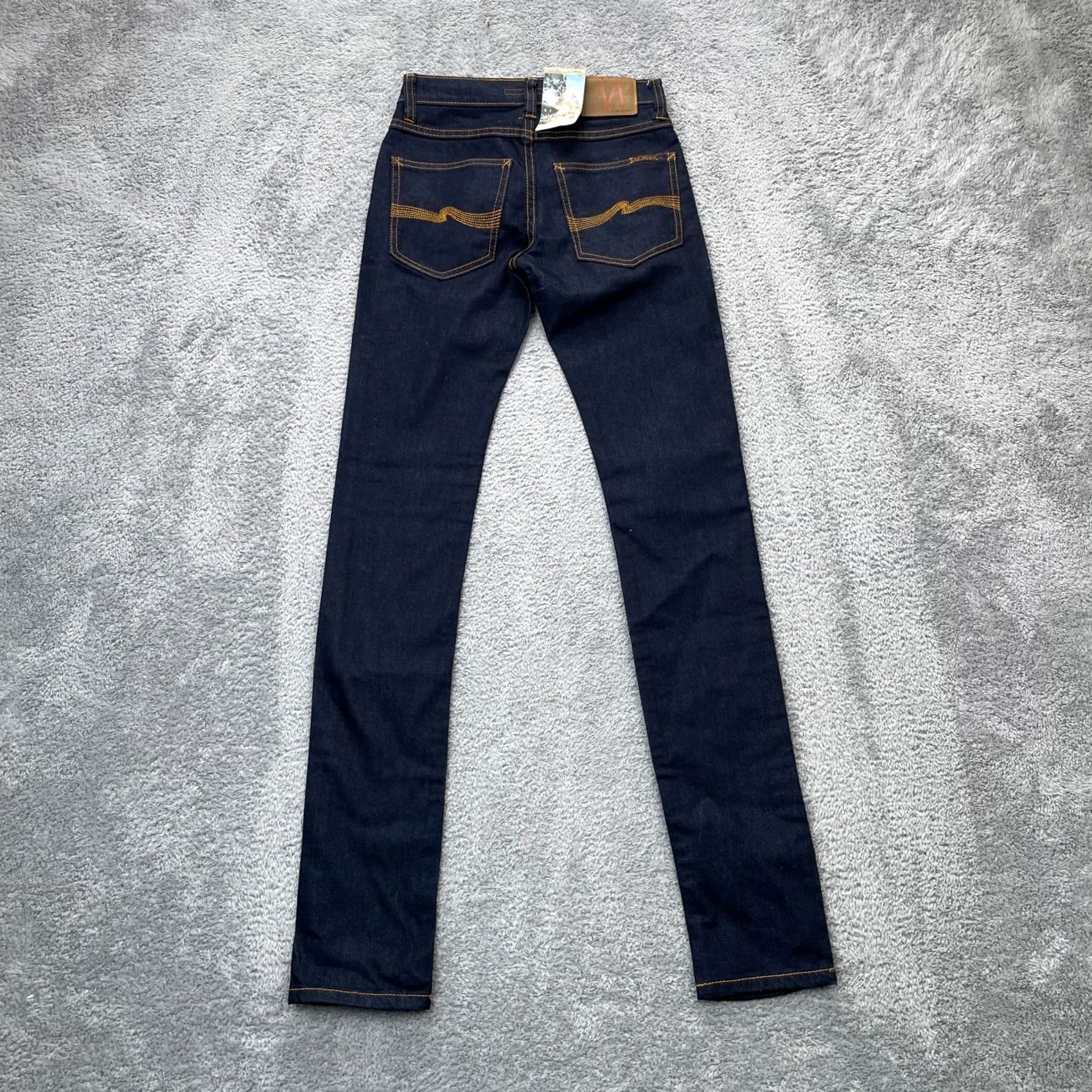 Nudie Jeans Nudie Jeans Womens Jeans Slim Skinny 5-Pocket Denim Cotton Spandex Blue 25x34 Inseam 33 Regular Size 25 Womens Size 26" / US 2 / IT 38 - 2 Thumbnail