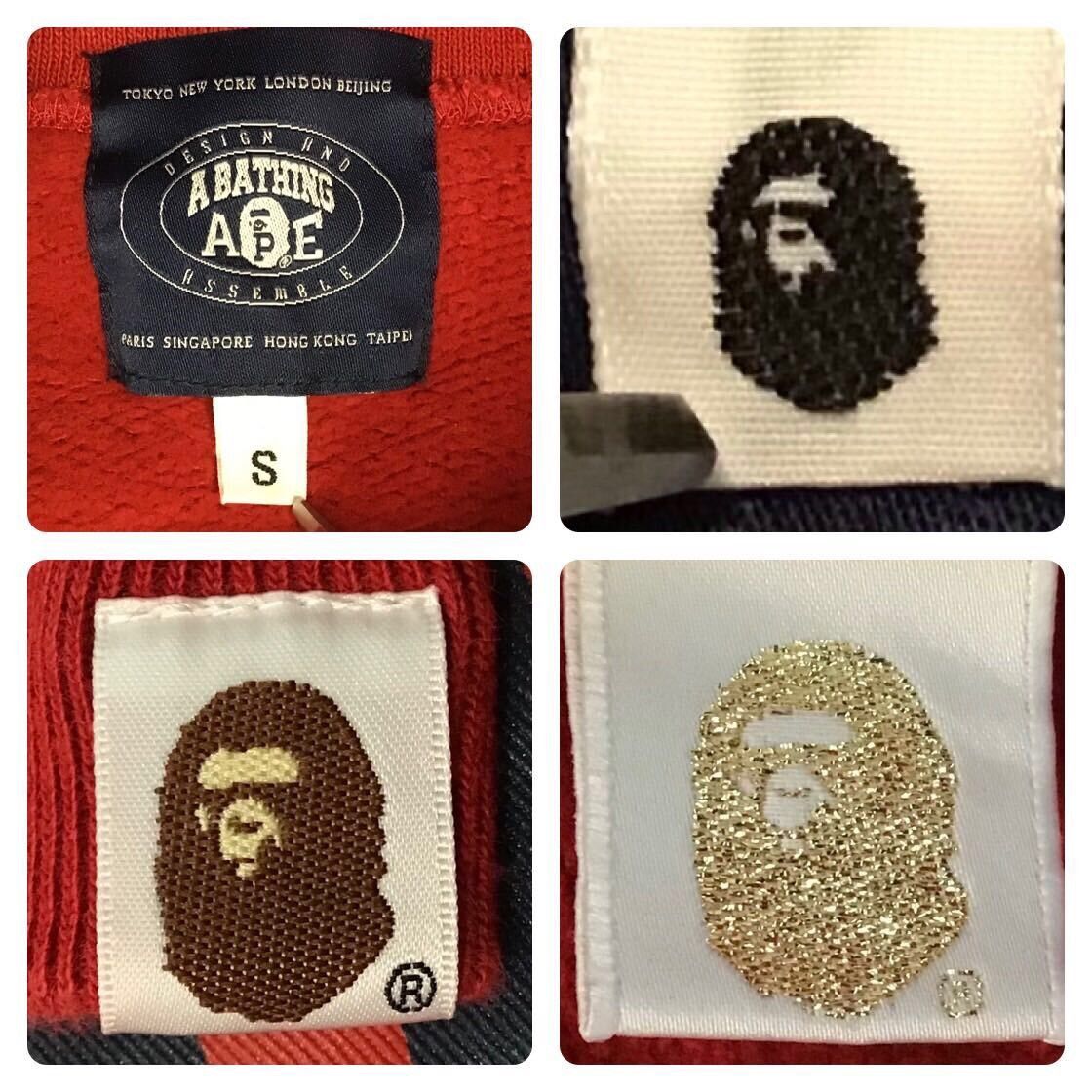 Bape × Nigo BAPE logo pullover hoodie a bathing ape NIGO Size US S / EU 44-46 / 1 - 7 Thumbnail