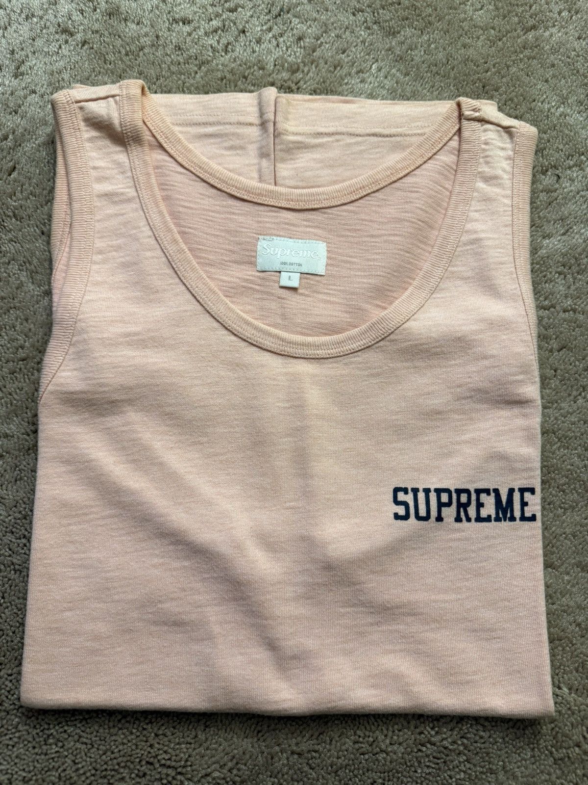 Supreme Supreme tank top vintage large grey Size US L / EU 52-54 / 3 - 1 Thumbnail