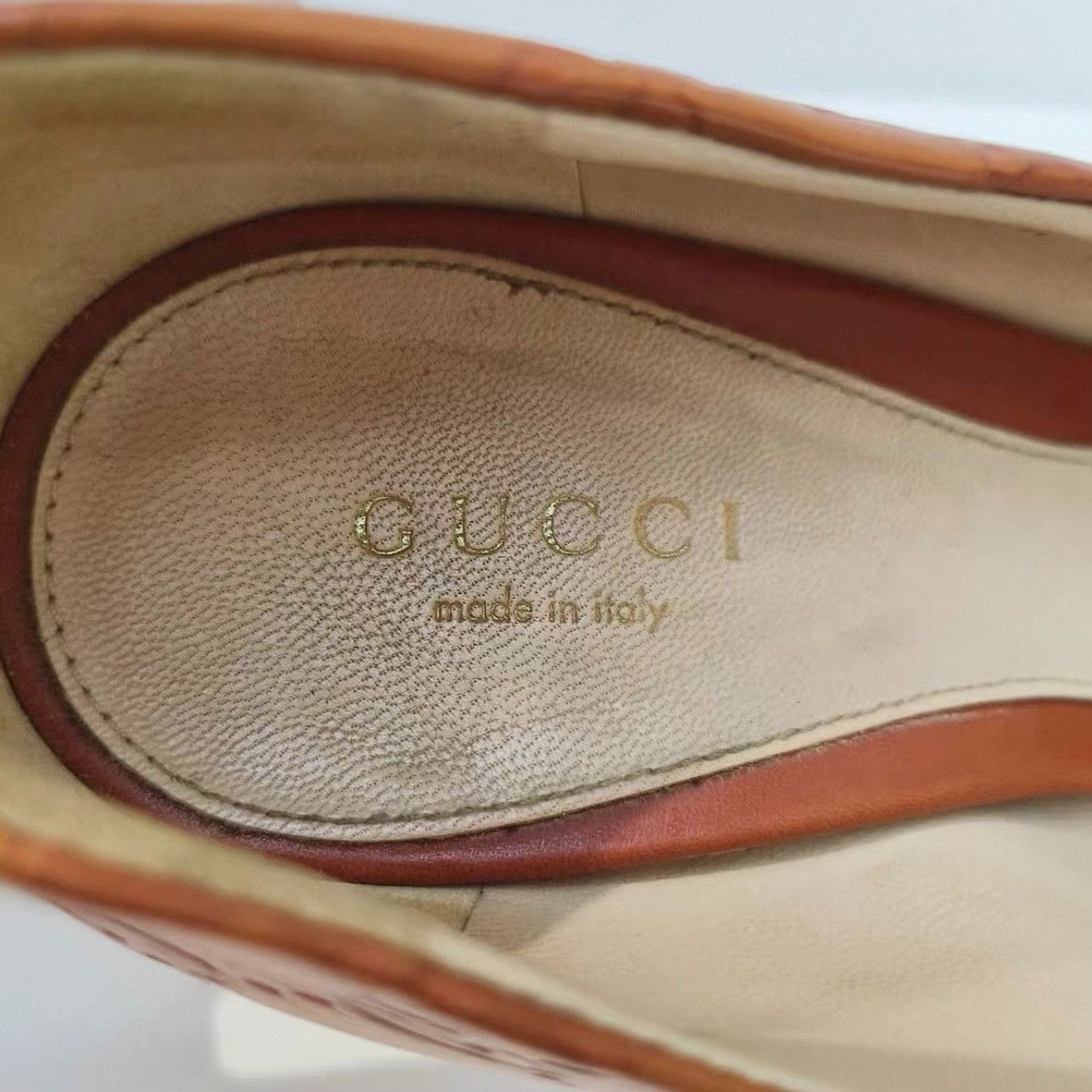 Gucci Gucci Horsebit peep-toe pumps Size US 5 / IT 35 - 7 Thumbnail