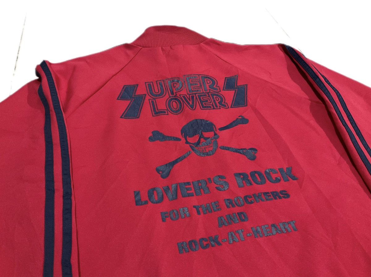 🔥Sick Y2K Super Lovers Track Jacket Skull Lover’s Rock