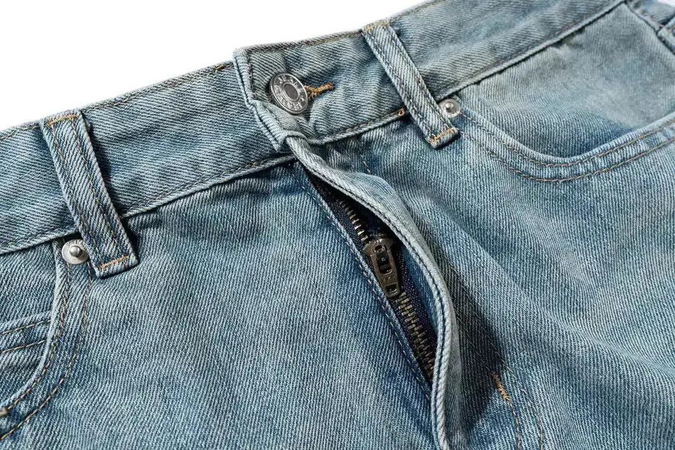 Japanese Brand Streetwear Washed Vintage Baggy Wide Leg Jeans Pants Size US 32 / EU 48 - 6 Thumbnail