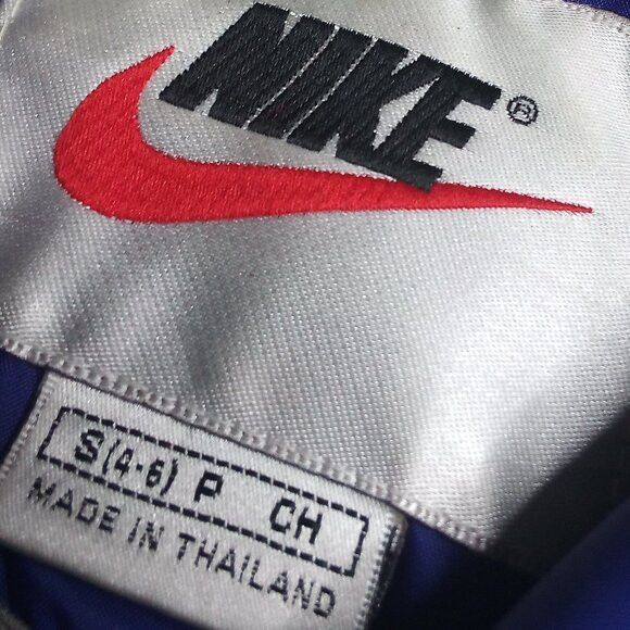 Nike Vintage 90s Nike Snap Windbreaker Back Logo Spell Out Hit Size S / US 4 / IT 40 - 4 Thumbnail