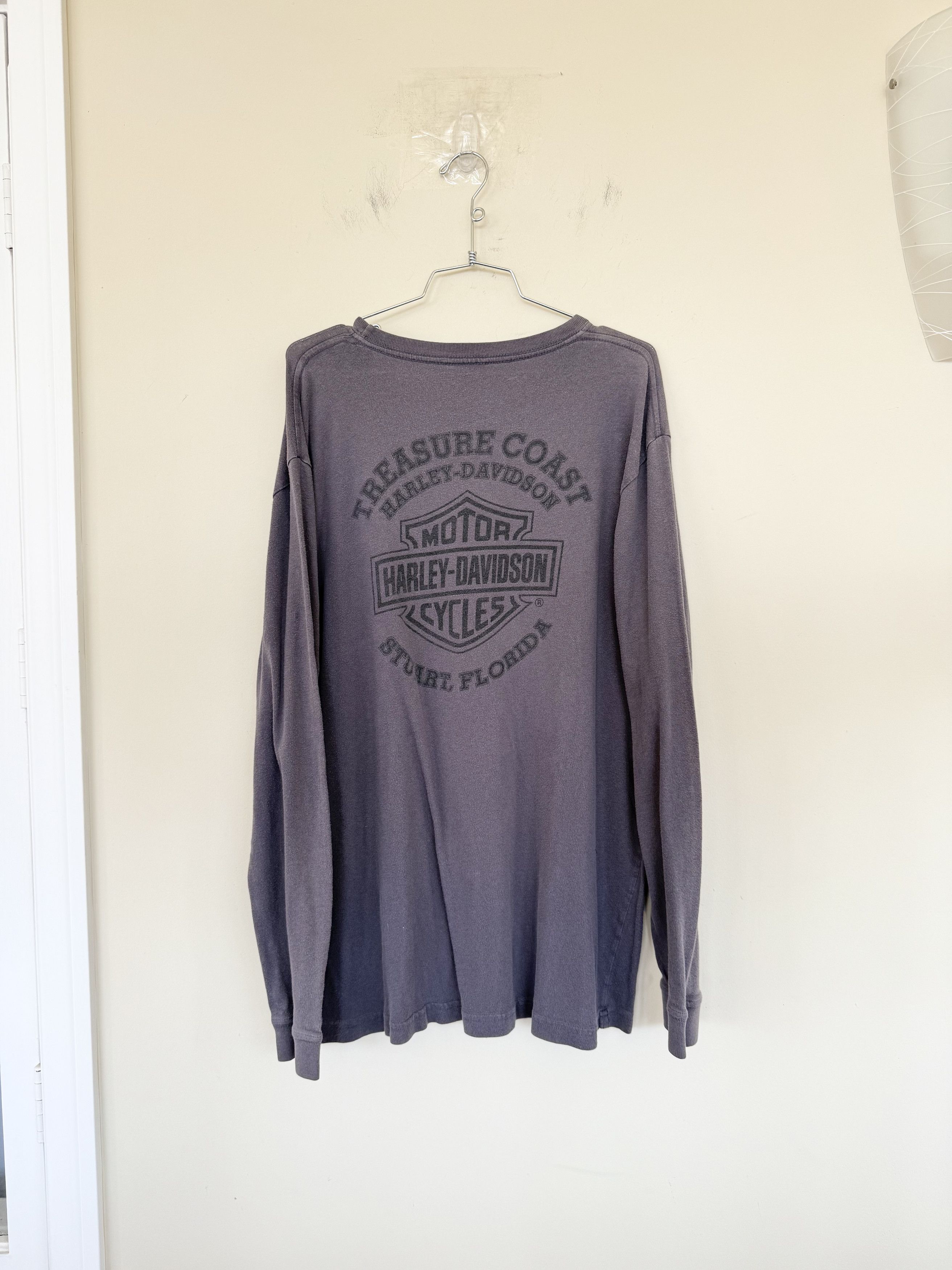 Harley Davidson VINTAGE HARLEY FLORIDA LONGSLEEVE Size US XL / EU 56 / 4 - 4 Thumbnail