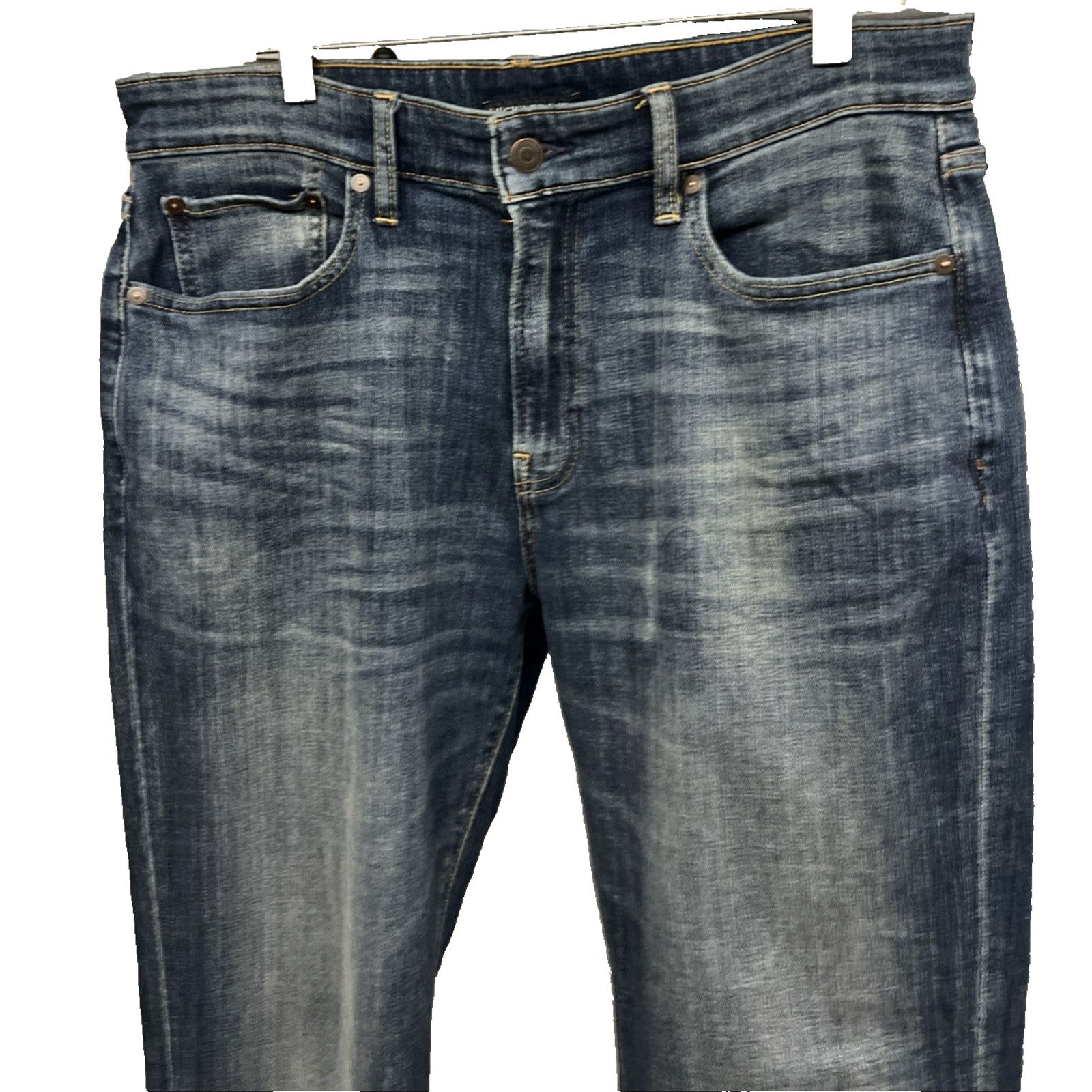 Lucky Brand Lucky Brand 410 Athlete Fit Jeans 33x30 Stretch Relax Denim Size US 33 - 3 Thumbnail