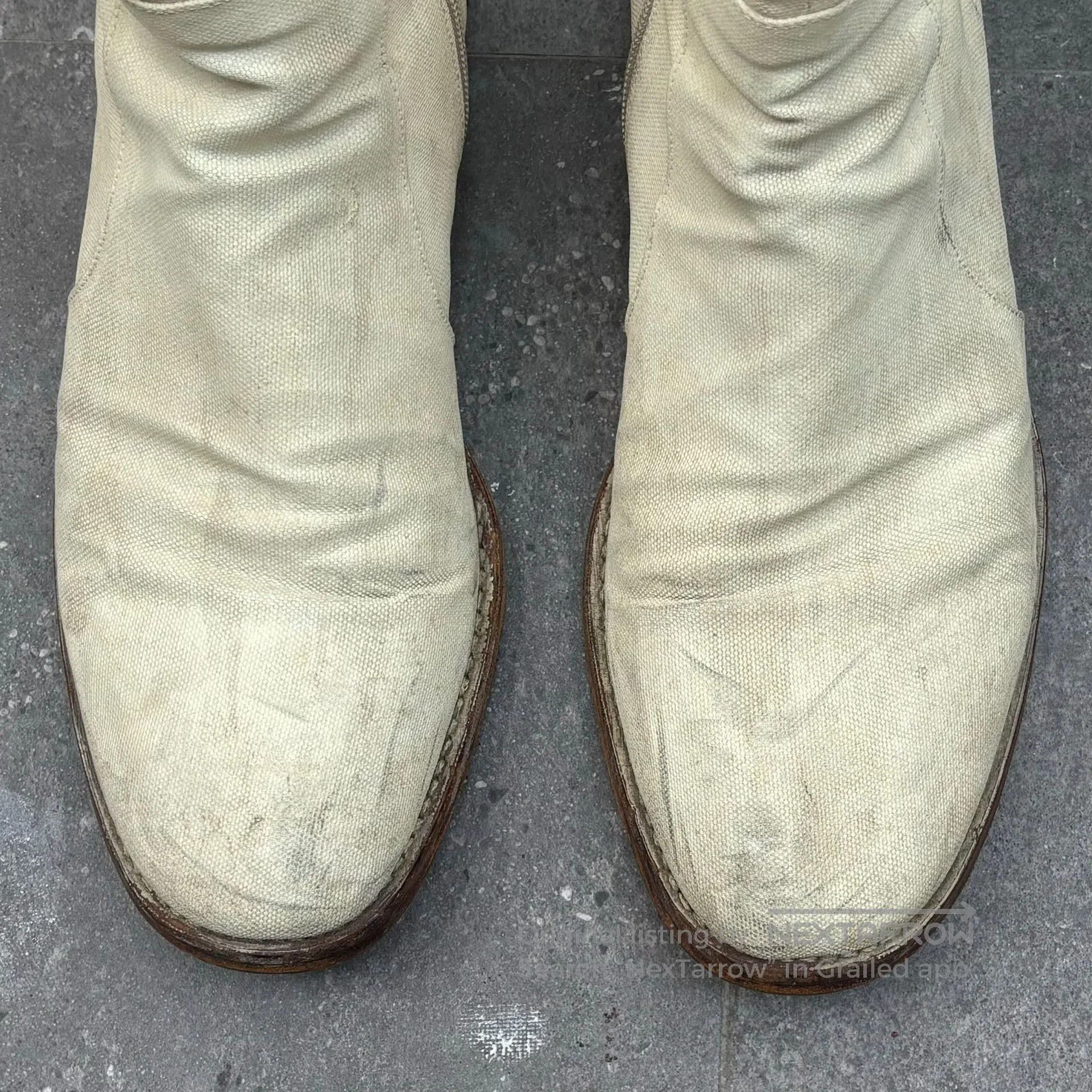 Maison Margiela Maison Martin Margiela 00's Painted Ankle Boots. Size US 10 / EU 43 - 3 Thumbnail