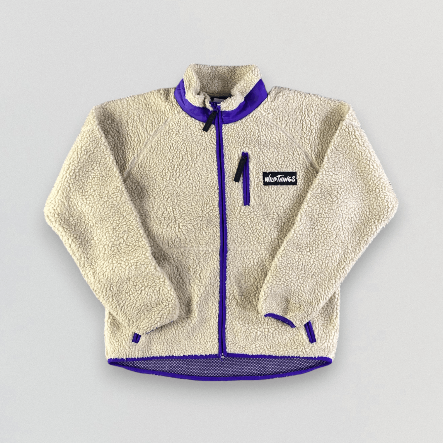 image of Wild Thing Fleece Jacket in Cream, Men's (Size Medium)
