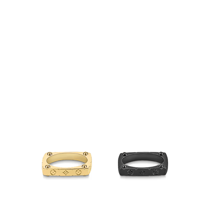 Monogram Bold Rings - M