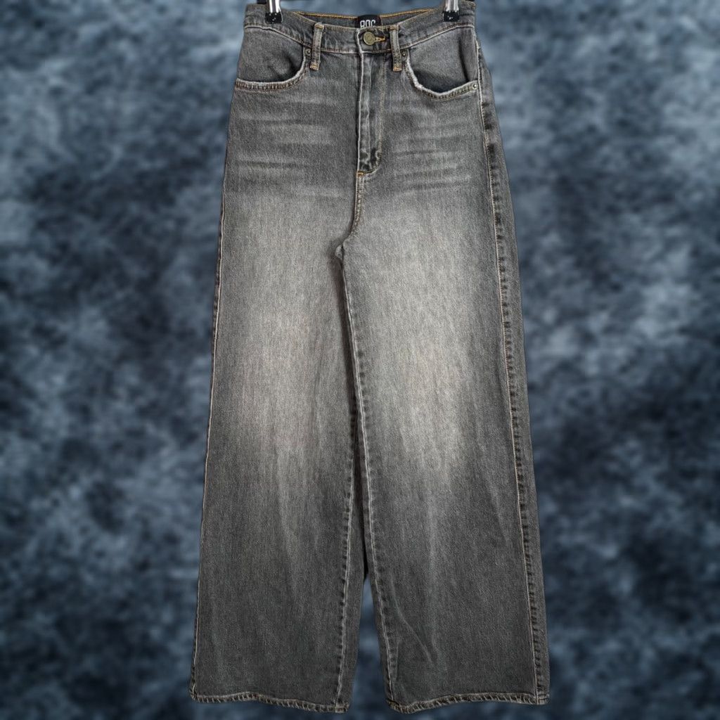 Urban Outfitters VINTAGE BDG Urban Outfitters A-Wide High Rise Straight Leg Jeans Women 25 Gray Denim Jeans Size 42" / US 20 - 1 Thumbnail