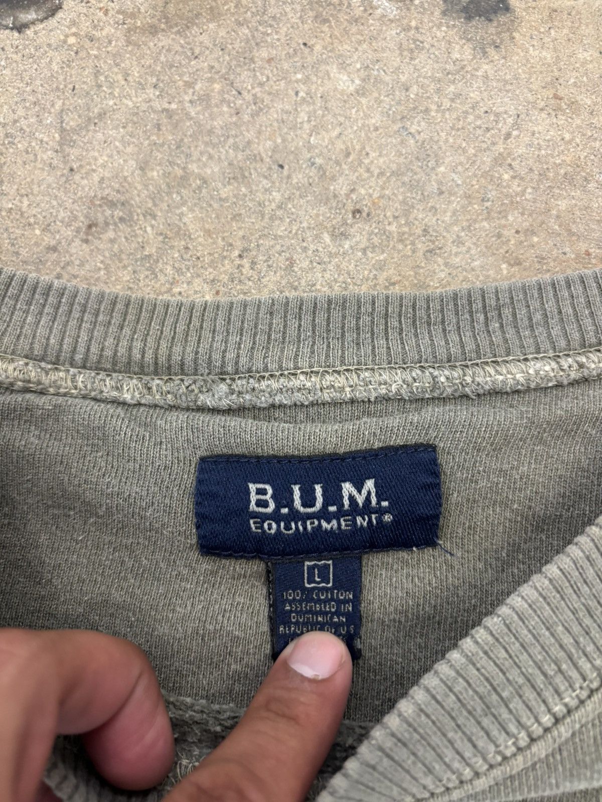 B.U.M Equipment Vintage Bum Equipment Sweatshirt Size US XL / EU 56 / 4 - 3 Thumbnail