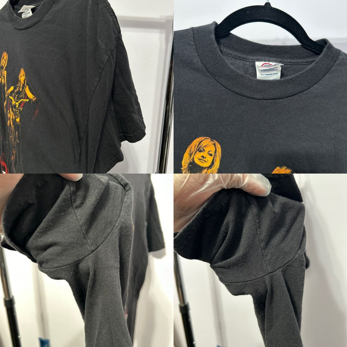Delta Vintage Bomshel 2006 Graphic Tshirt Size Large - "Bradley" Size L / US 10 / IT 46 - 18 Thumbnail