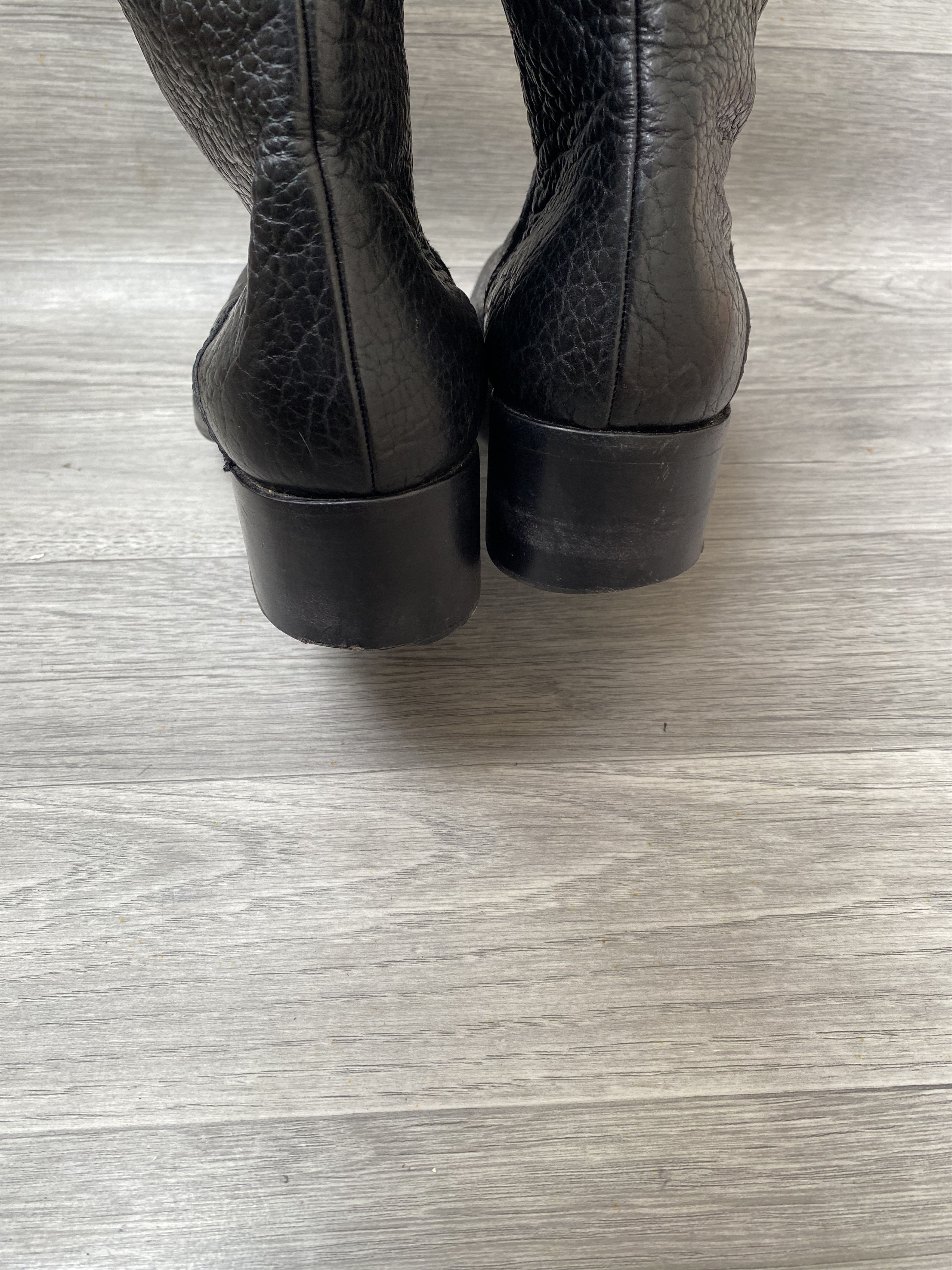 Miu Miu Miu miu x prada pebble grain pull on boots sz 41 Size US 10.5 / IT 40.5 - 6 Thumbnail