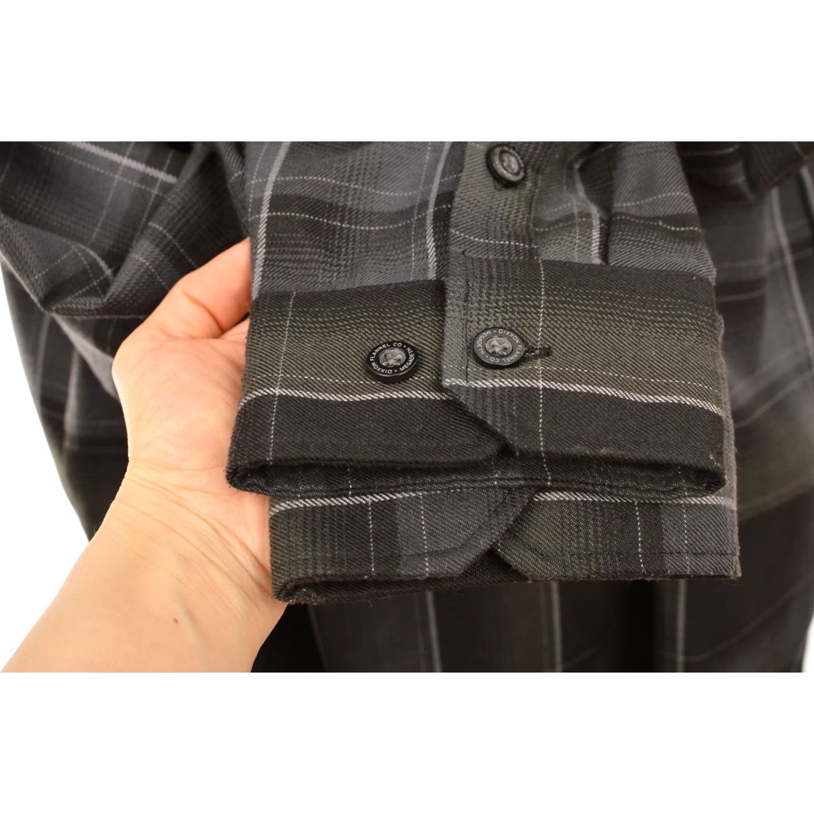 Vintage Dixxon Flannel Megadeth Button Shirt 3XL Black Men Long Sleeve Button-Up Shirt XS-XXL Size US XXL / EU 58 / 5 - 4 Thumbnail