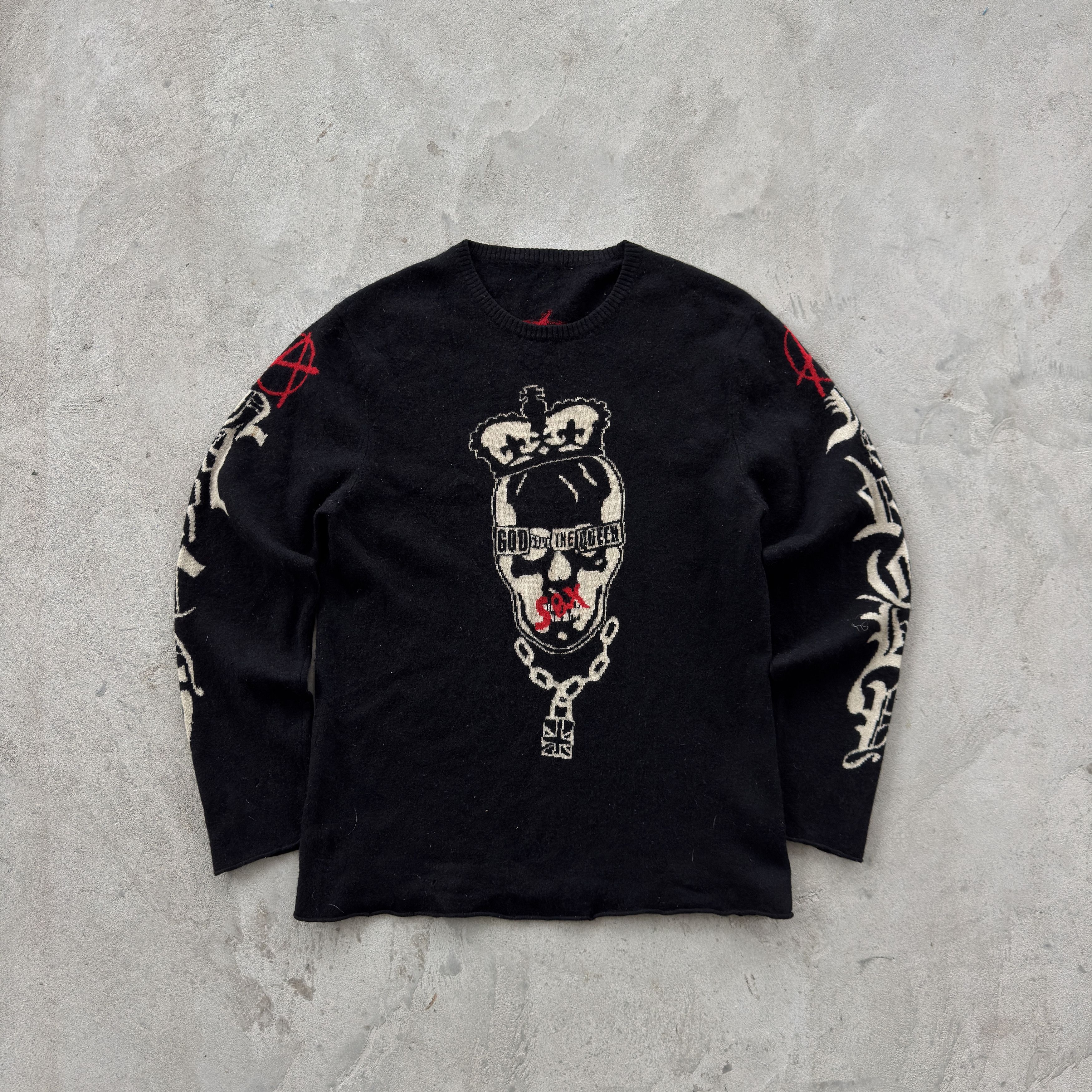 A&G Rock A&G Rock Amal Guessous Harajuku Queen Cashmere Sweater Size US XL / EU 56 / 4 - 1 Thumbnail