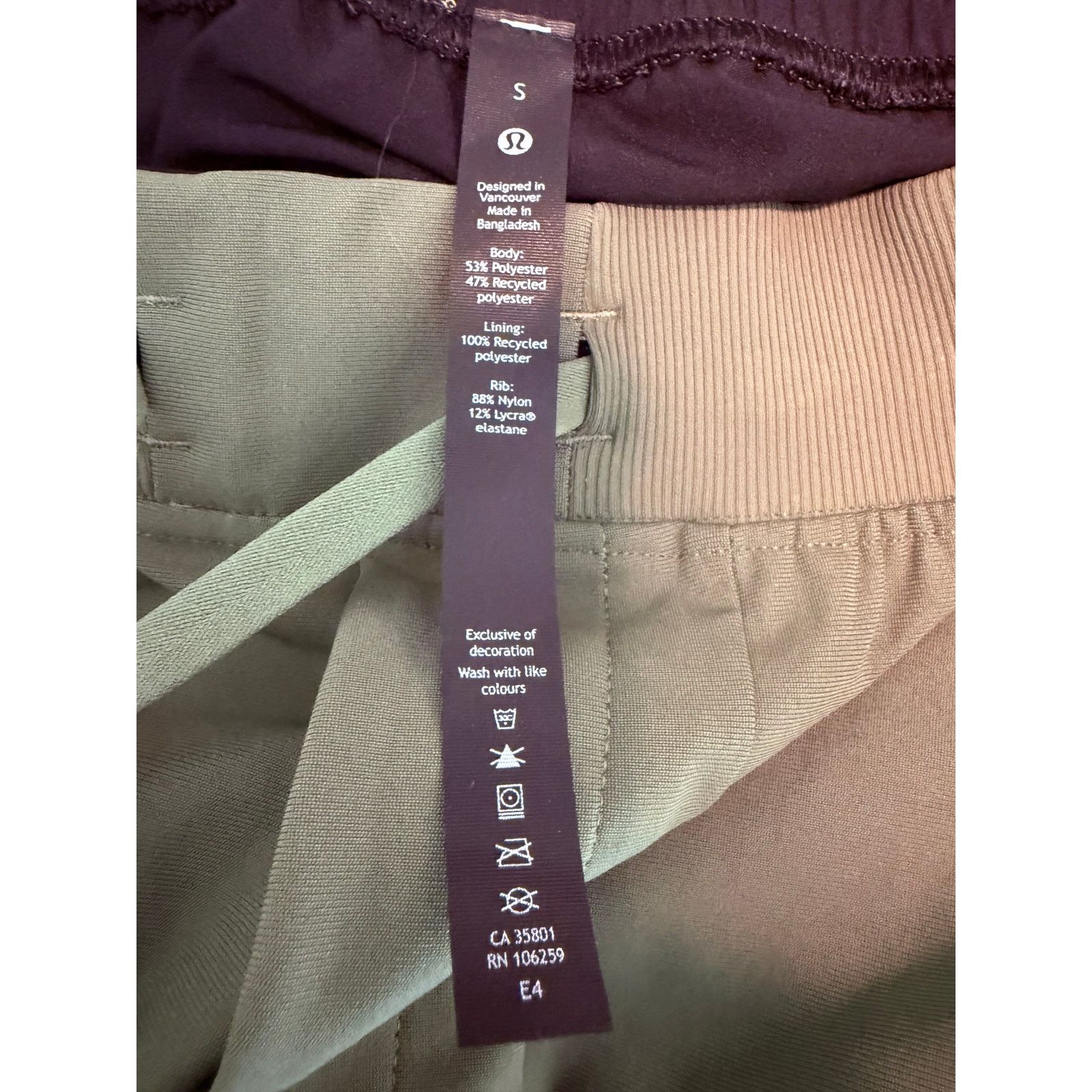 Lululemon Lululemon Jogger Pants Women Olive Green S - C003 Size 28" / US 6 / IT 42 - 6 Thumbnail
