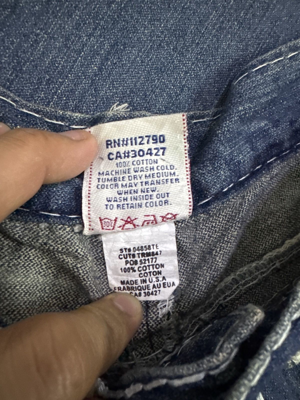 True Religion TRUE RELIGION Billy Big T Super Denim Jeans Size US 30 / EU 46 - 18 Thumbnail