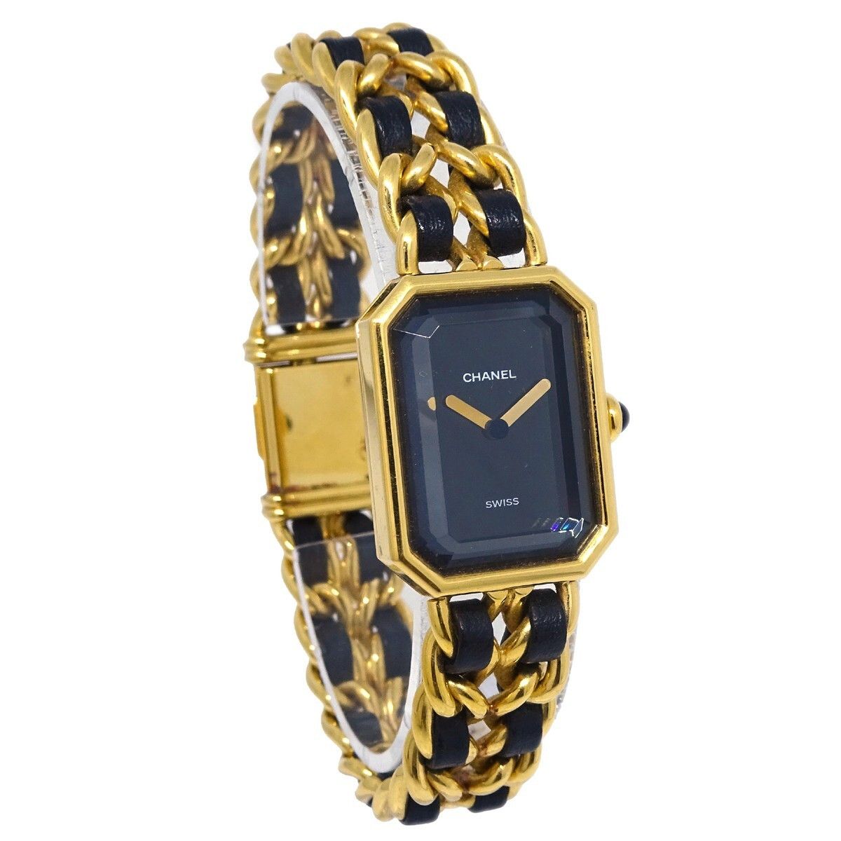 Chanel Chanel Premiere Rock Quartz Watch Plated Metal and Leather Size ONE SIZE - 1 Thumbnail
