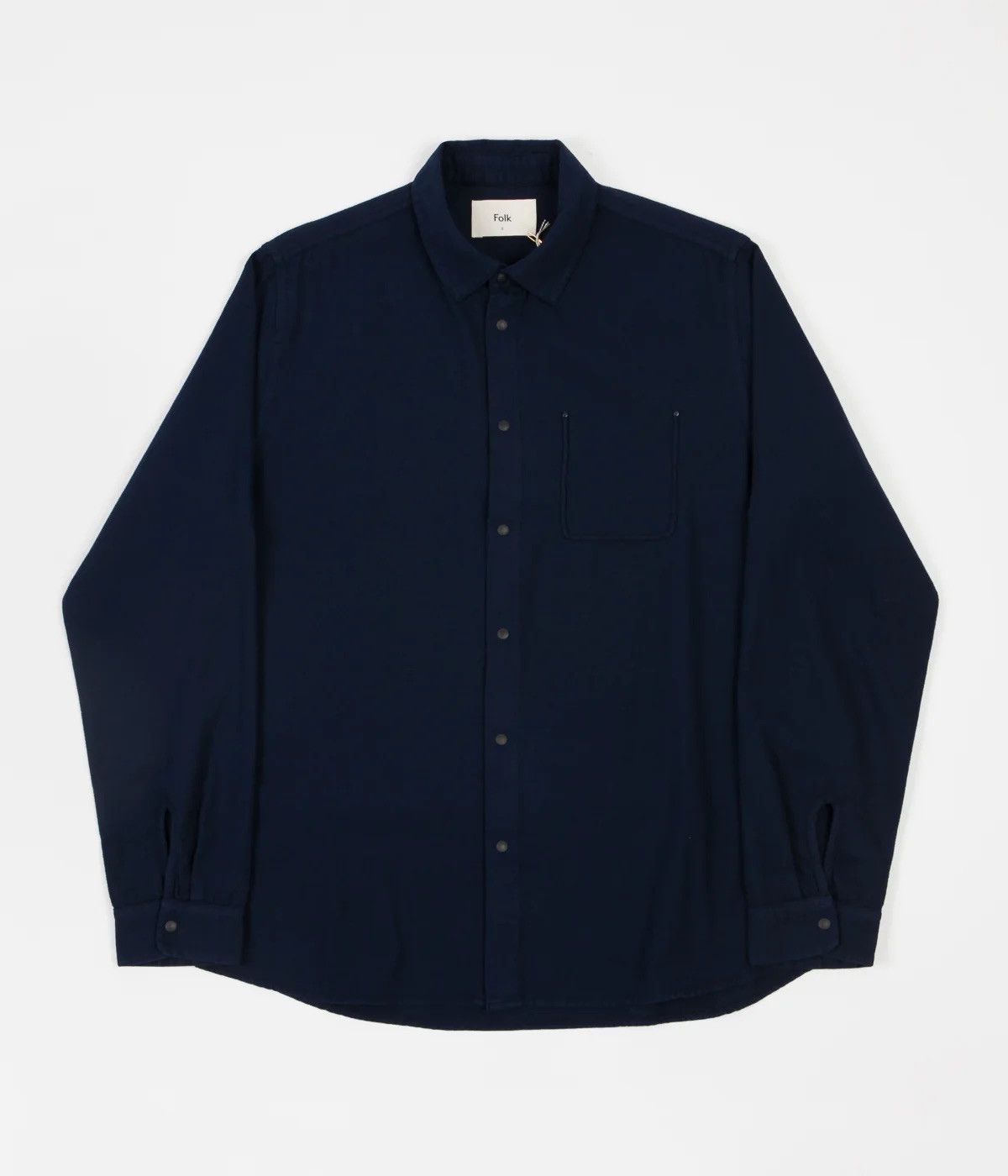 Folk Folk Pop Stud Shirt in Navy Size US M / EU 48-50 / 2 - 13 Thumbnail