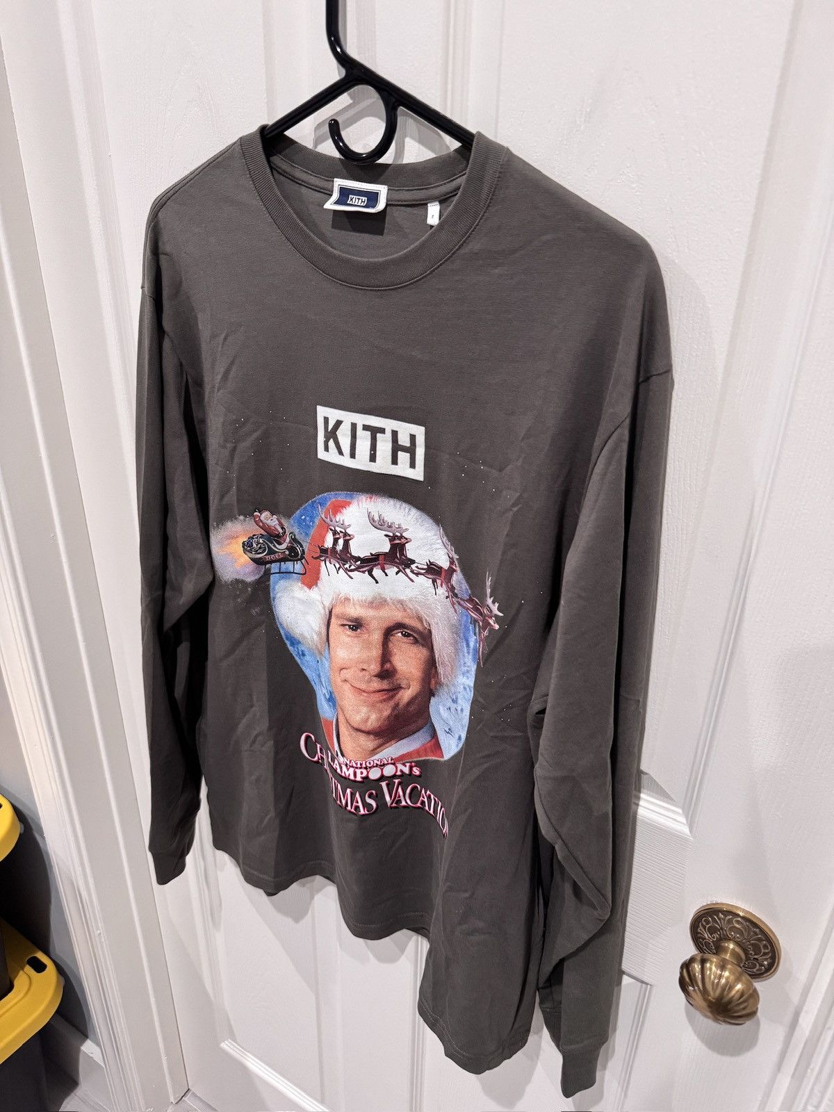 Kith Kith National Lampoon Pavement Grey Christmas LS Tee Size M Size US M / EU 48-50 / 2 - 3 Thumbnail