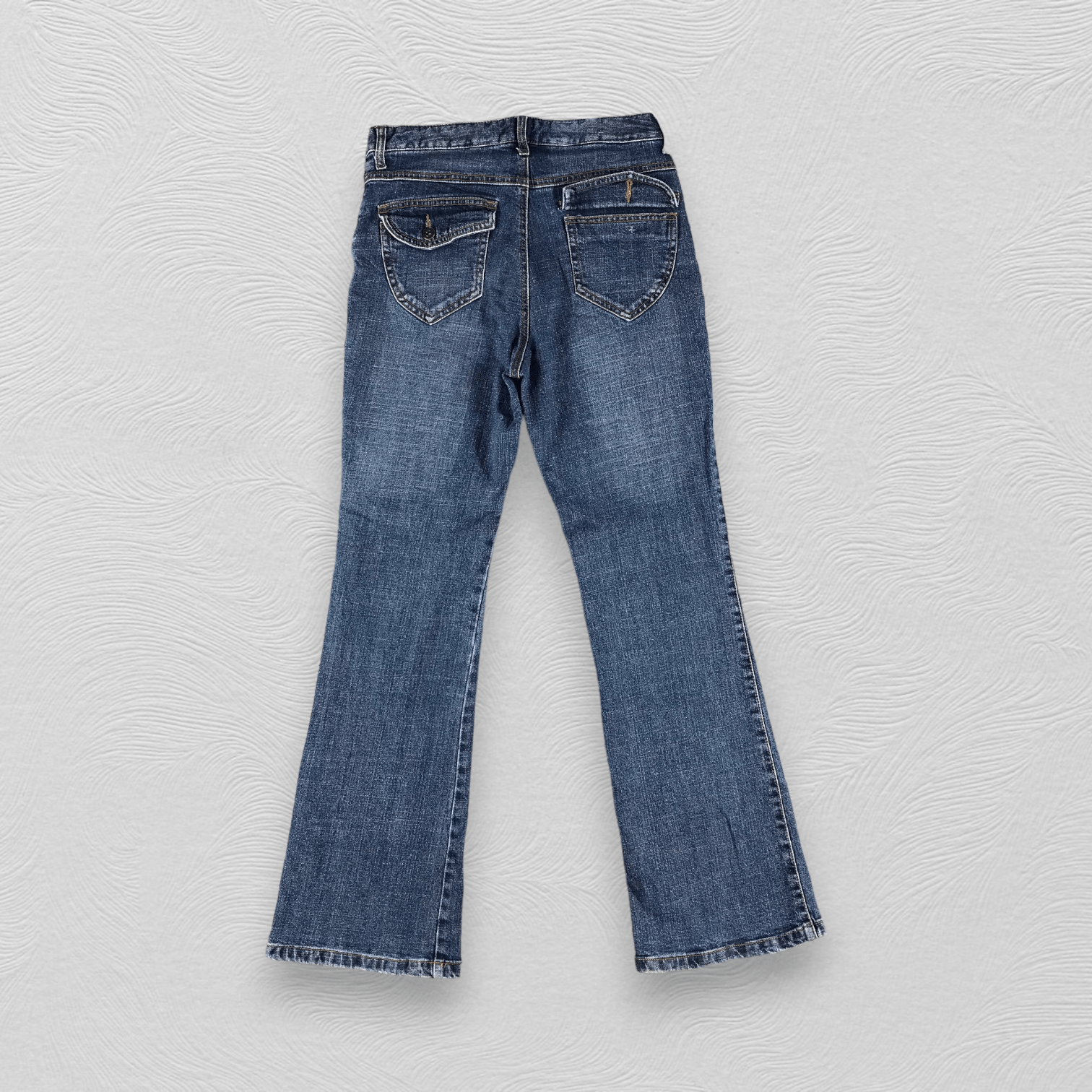 Japanese Brand Vintage Japanese Brand Bush Pants Jeans Flare Denim KJ1314 Size US 28 / EU 44 - 2 Thumbnail