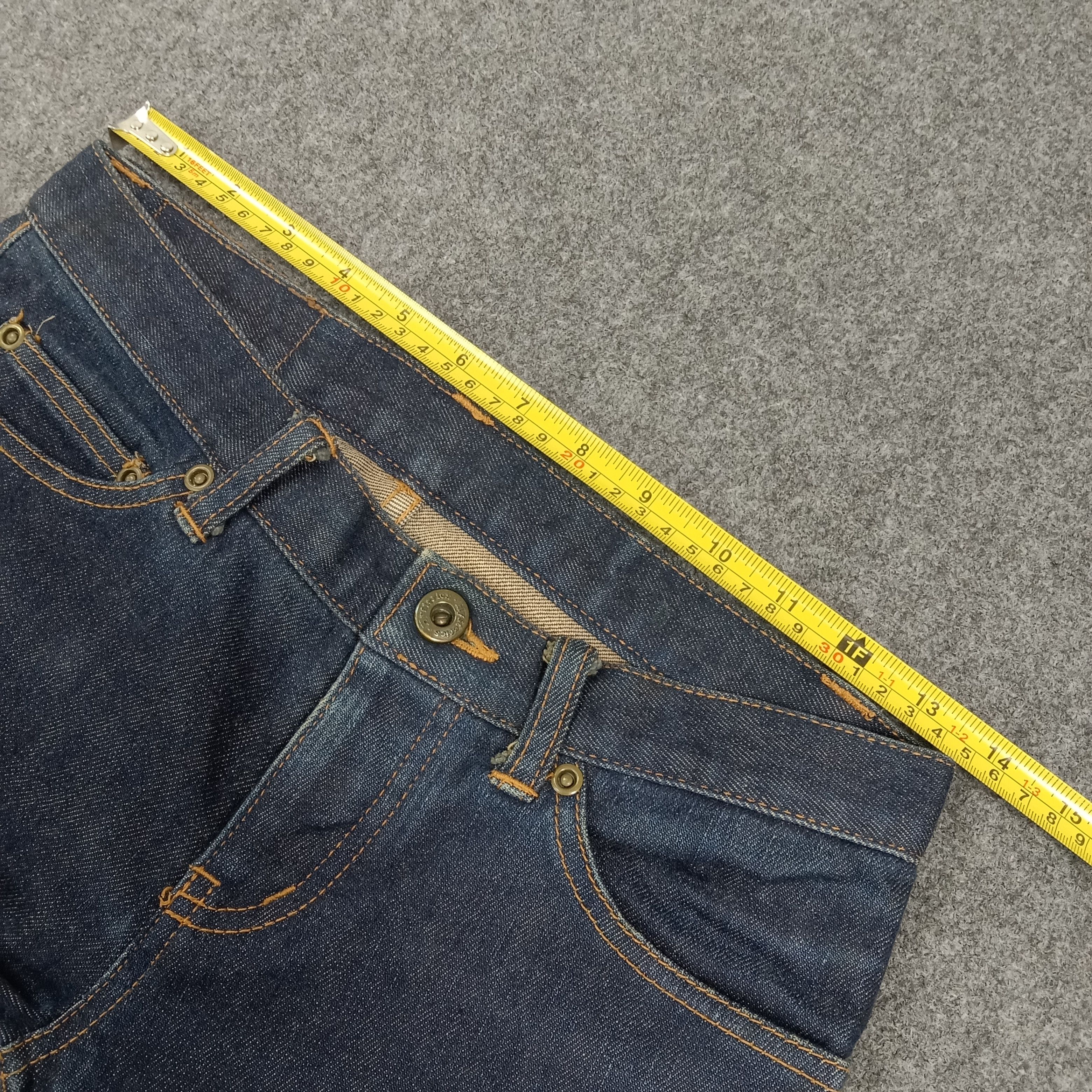 Hysteric Glamour Hysterics Glamour Raiders Iconic Logo Denim Jeans C272N6 Size 27" / US 4 / IT 40 - 11 Thumbnail