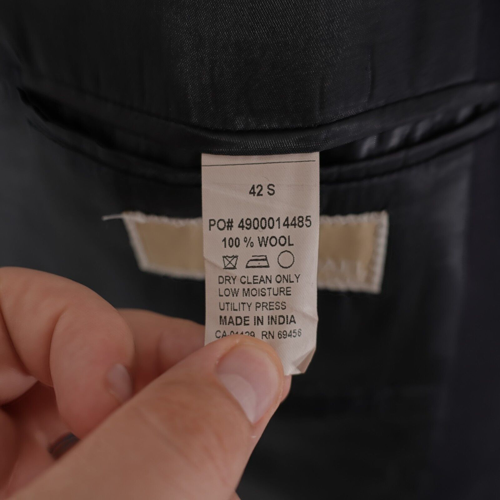 Michael Kors Michal Kors Blue Wool 2 Silver Button Blazer 42R Tagged 42S Size 42R - 9 Thumbnail