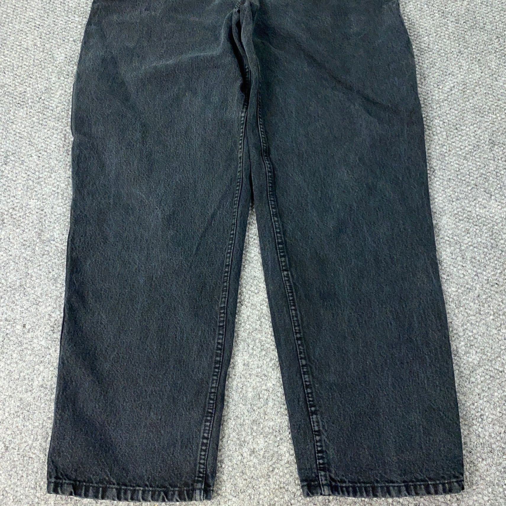Vintage VINTAGE Unbranded Carpenter Jeans Men's Size 36 Loose Baggy Straight Blue Distressed 90s Grunge Retro Size US 36 / EU 52 - 3 Thumbnail