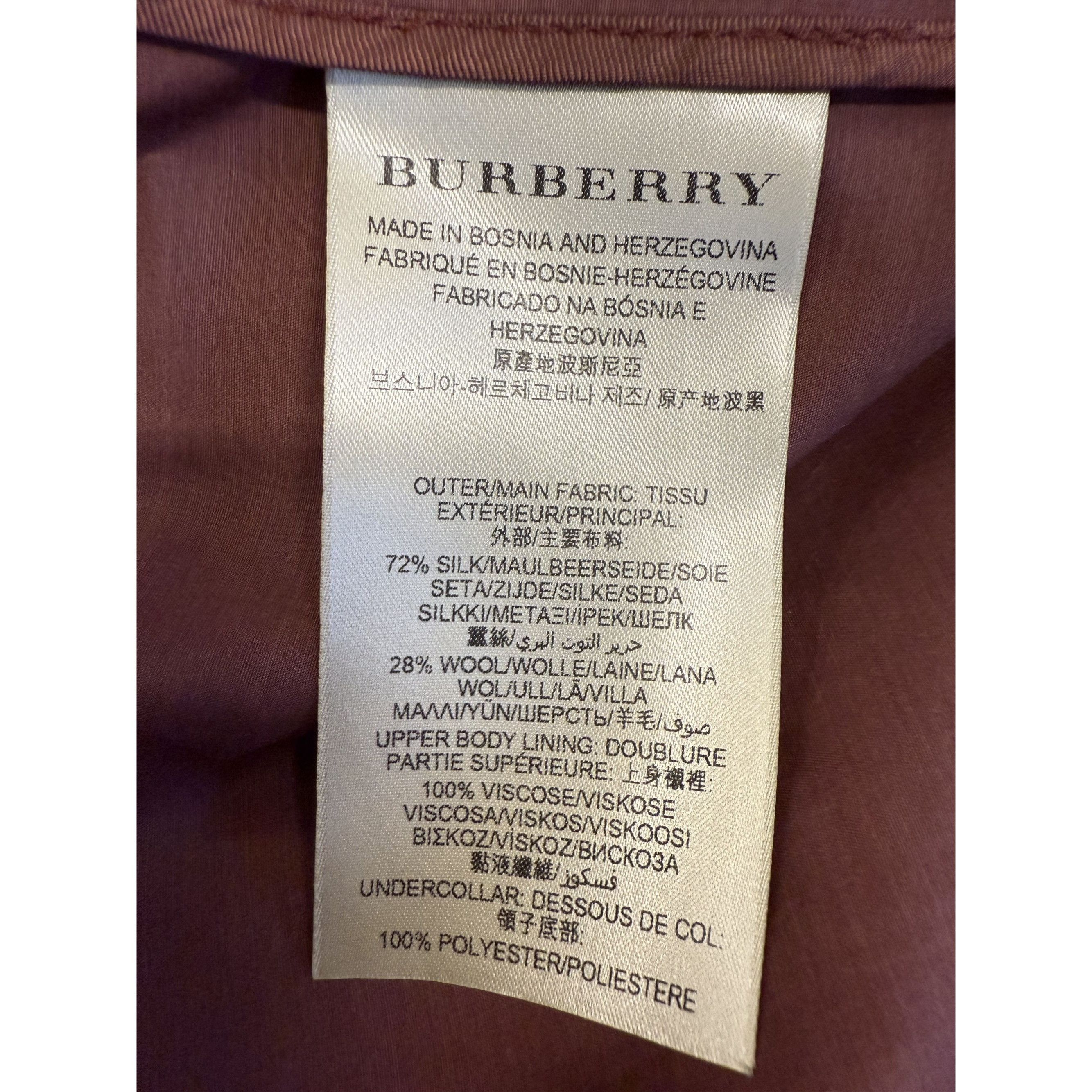 Burberry Burberry Womens Double-Breasted Trench Coat Size 6/UK 8 ITA Size M / US 6-8 / IT 42-44 - 6 Thumbnail