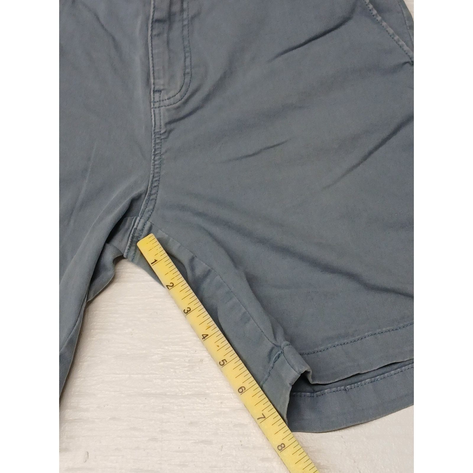 Other 14th & Union Slim Fit (34W) Blue Khaki Dress Casual Shorts Size US 34 / EU 50 - 2 Thumbnail