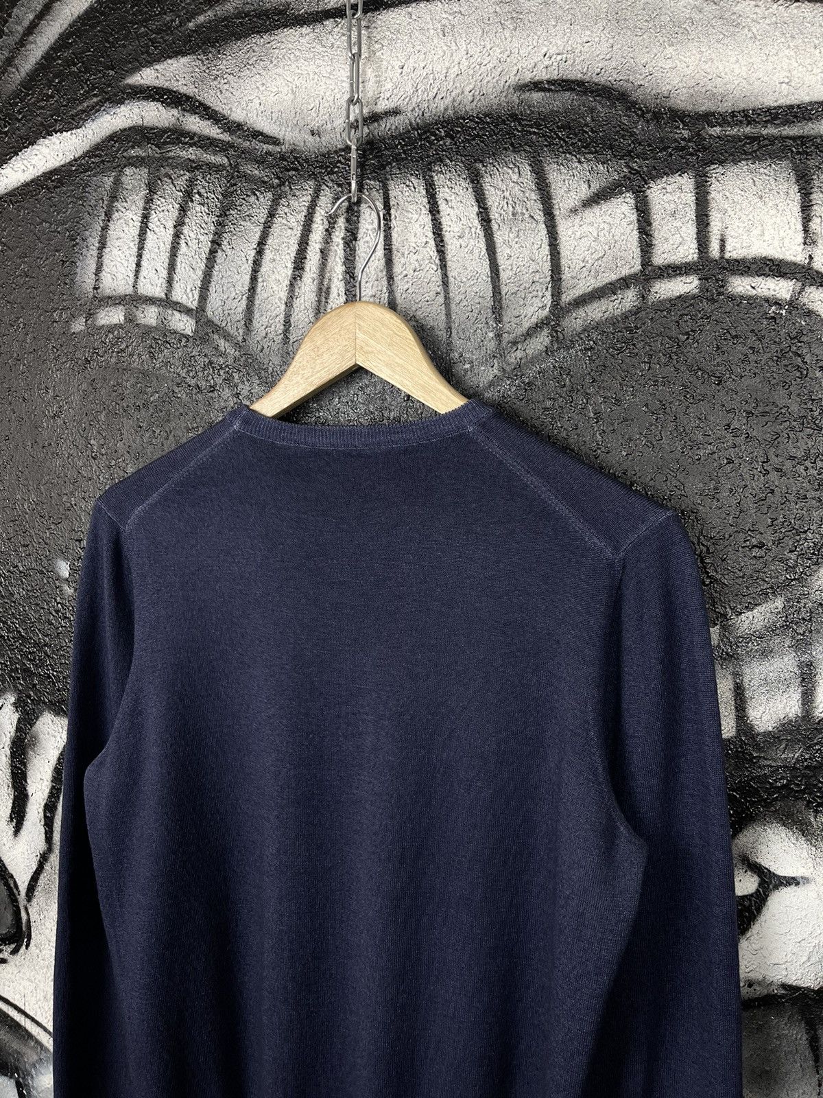 Gran Sasso Gran Sasso Wool Crew Neck Pullover Sweater Men’s Size 50 Size US S / EU 44-46 / 1 - 6 Thumbnail
