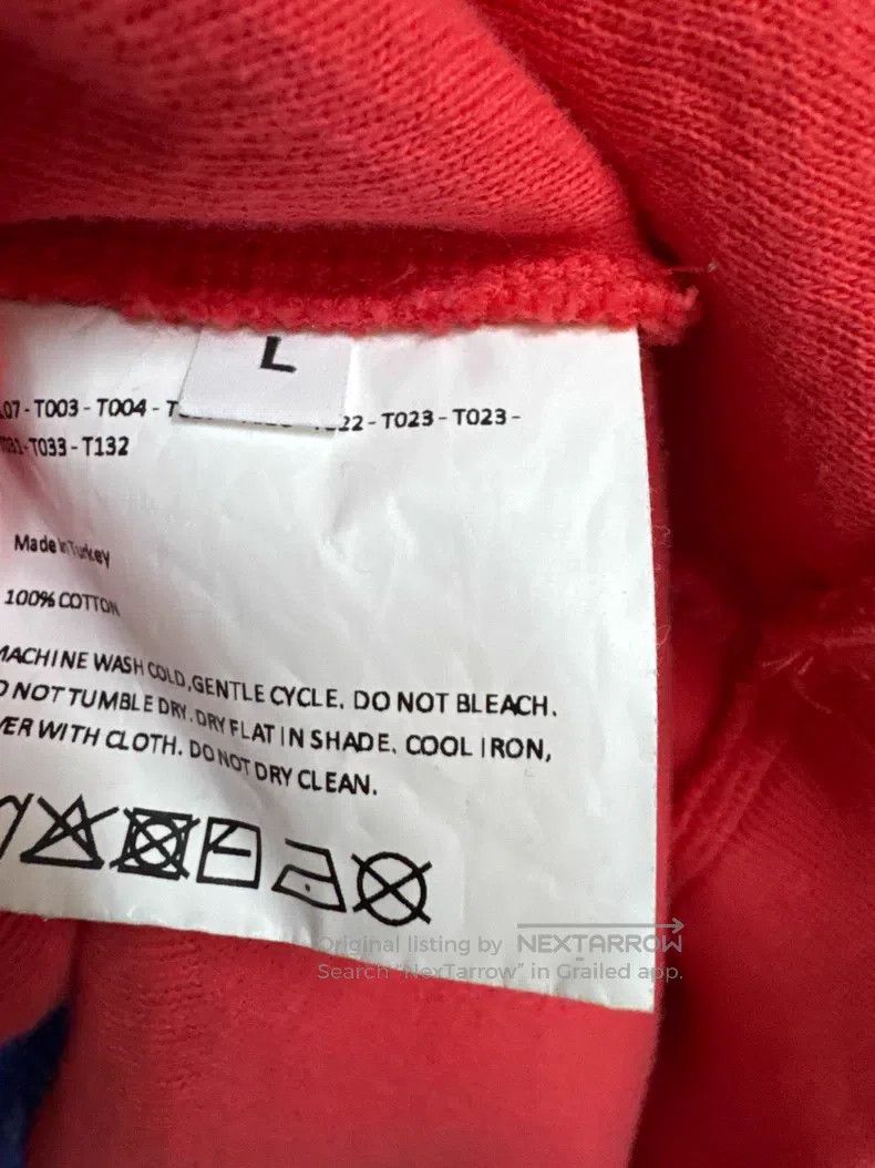 ERL ERL American flag hooded sweatshirt, large logo on the hoo Size US L / EU 52-54 / 3 - 6 Thumbnail
