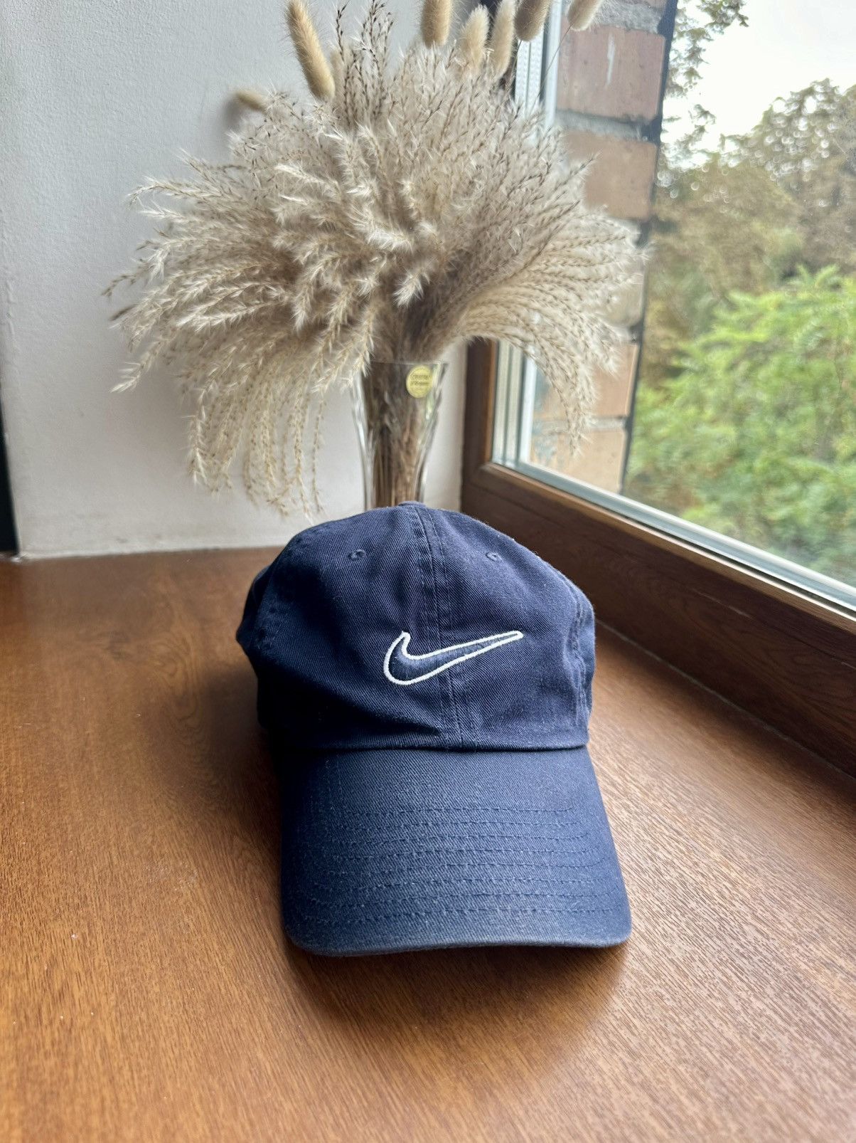Nike Vintage Nike Cap Blue Swoosh Logo Y2K Size ONE SIZE - 6 Thumbnail