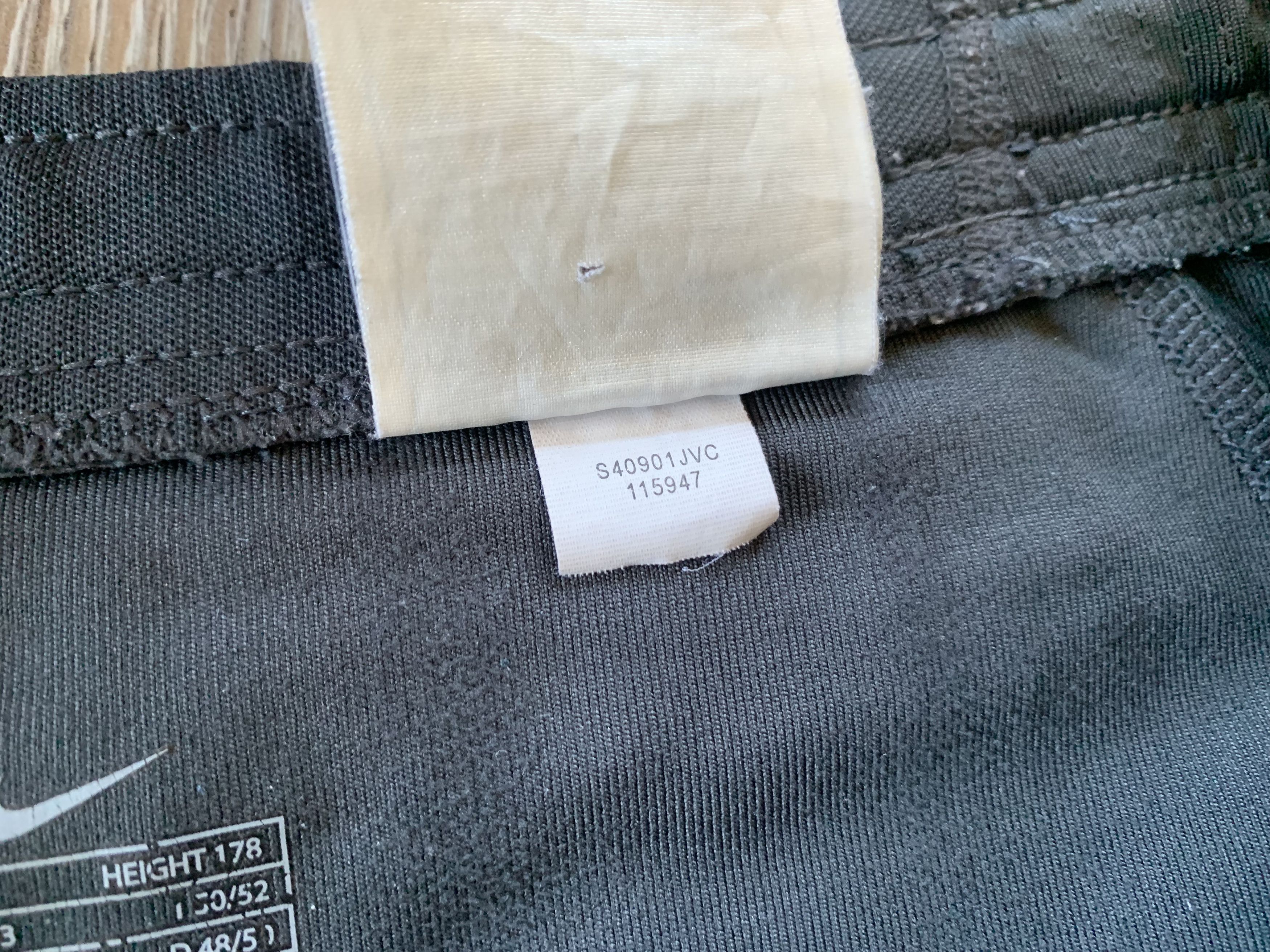 Nike Nike Mens Vintage Grey Running Shorts Size 31" - 7 Thumbnail