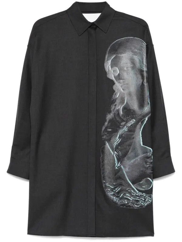 Fendi o1loc1c0426 Dress in Black Size M / US 6-8 / IT 42-44 - 1 Thumbnail