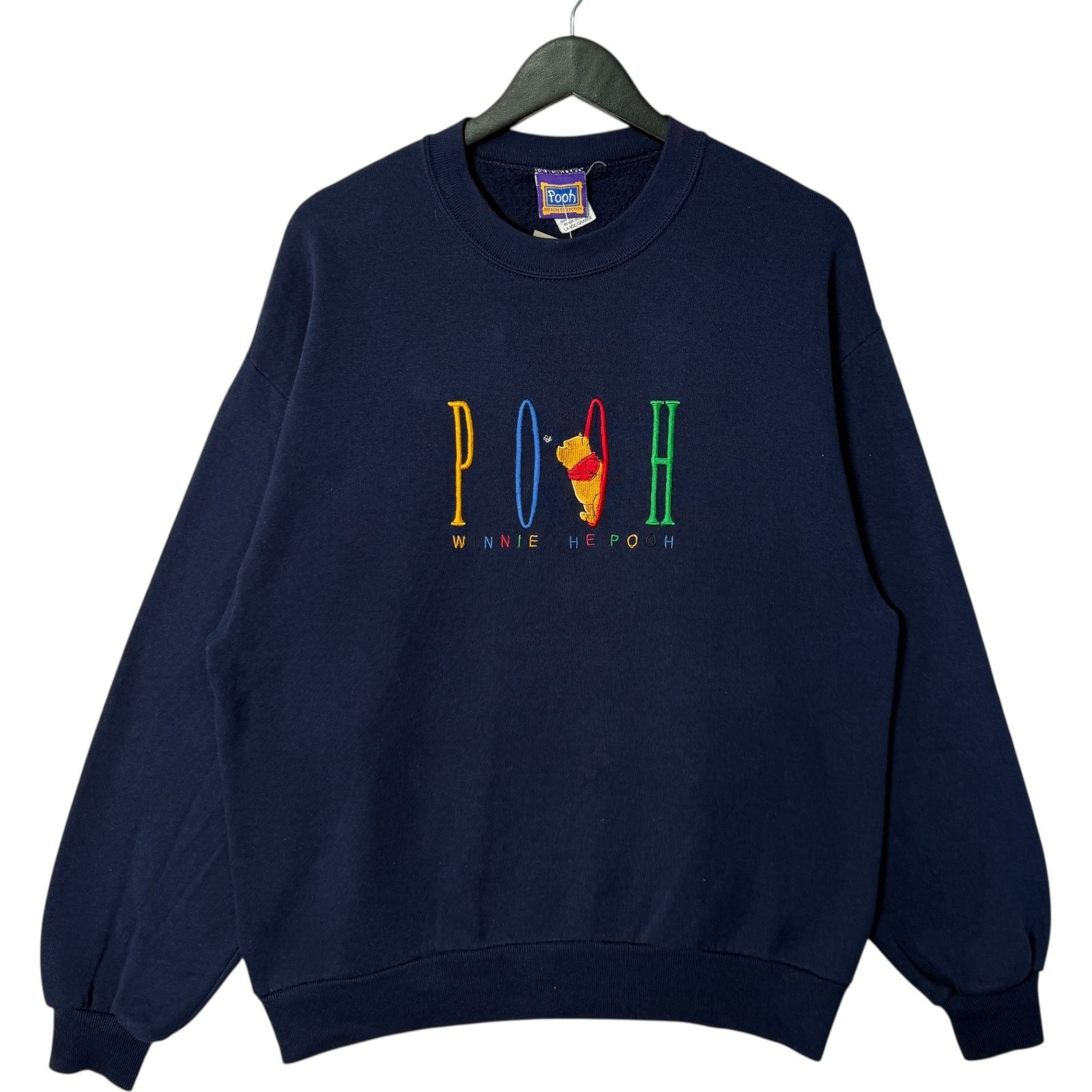 Disney Vintage Disney Winnie The Pooh Spellout Crewneck Large Size US L / EU 52-54 / 3 - 1 Thumbnail