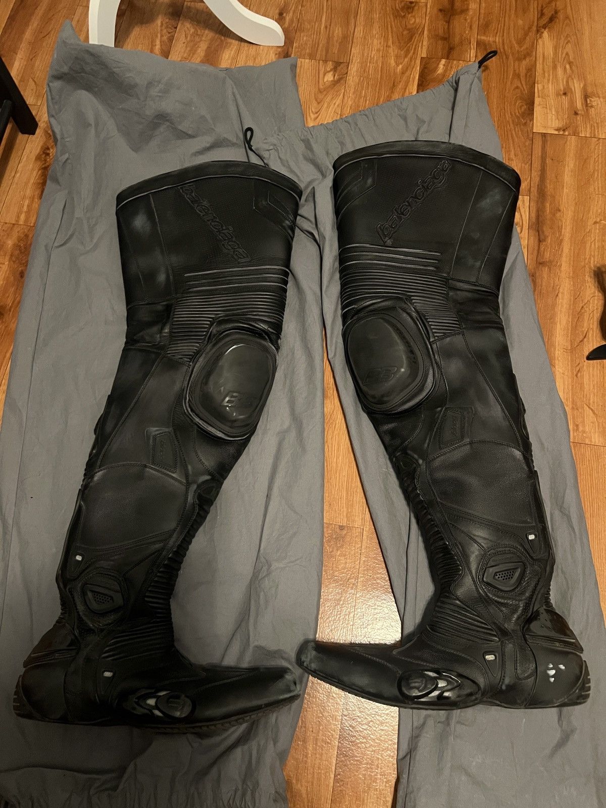 Balenciaga Balenciaga Motorcycle OTK Boots Size US 7 / EU 40 - 1 Thumbnail