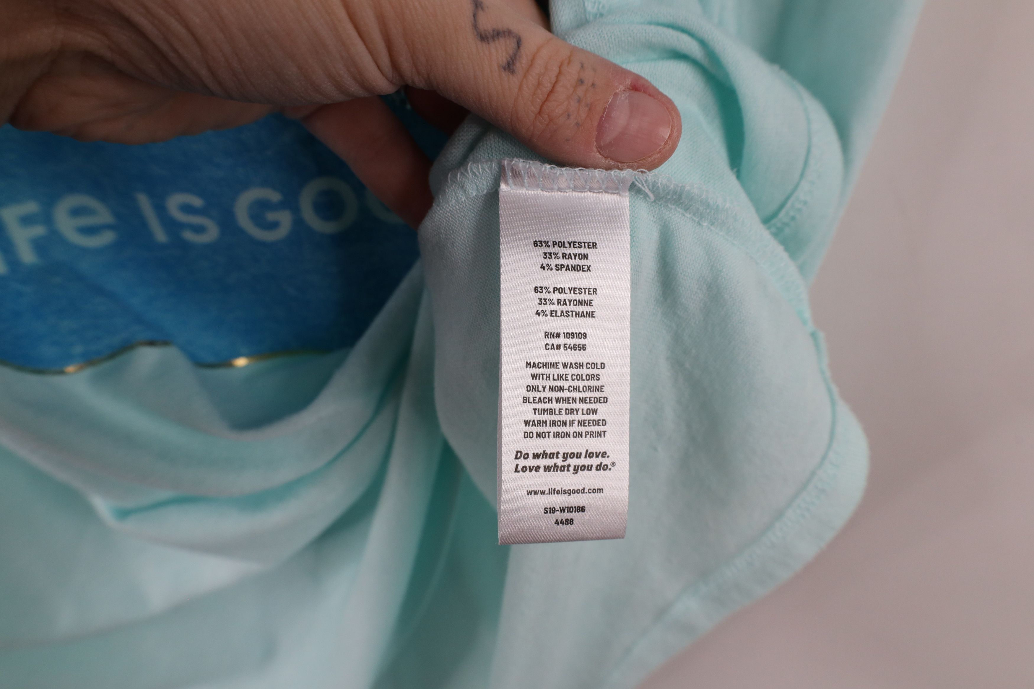 Life is Good × Vintage Life Is Good Spell Flower of Life Knit Short Sleeve T-Shirt Size L / US 10 / IT 46 - 6 Thumbnail
