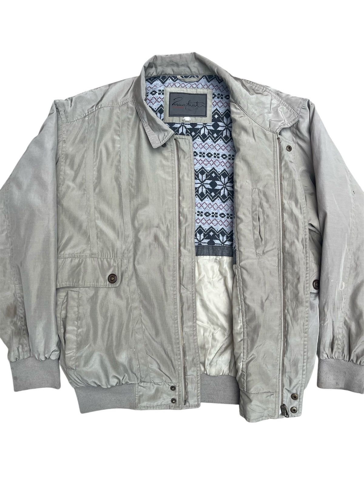 Vintage Vintage Panaphot Homme Bomber - Satin Finish, Inner Pattern Size US S / EU 44-46 / 1 - 4 Thumbnail
