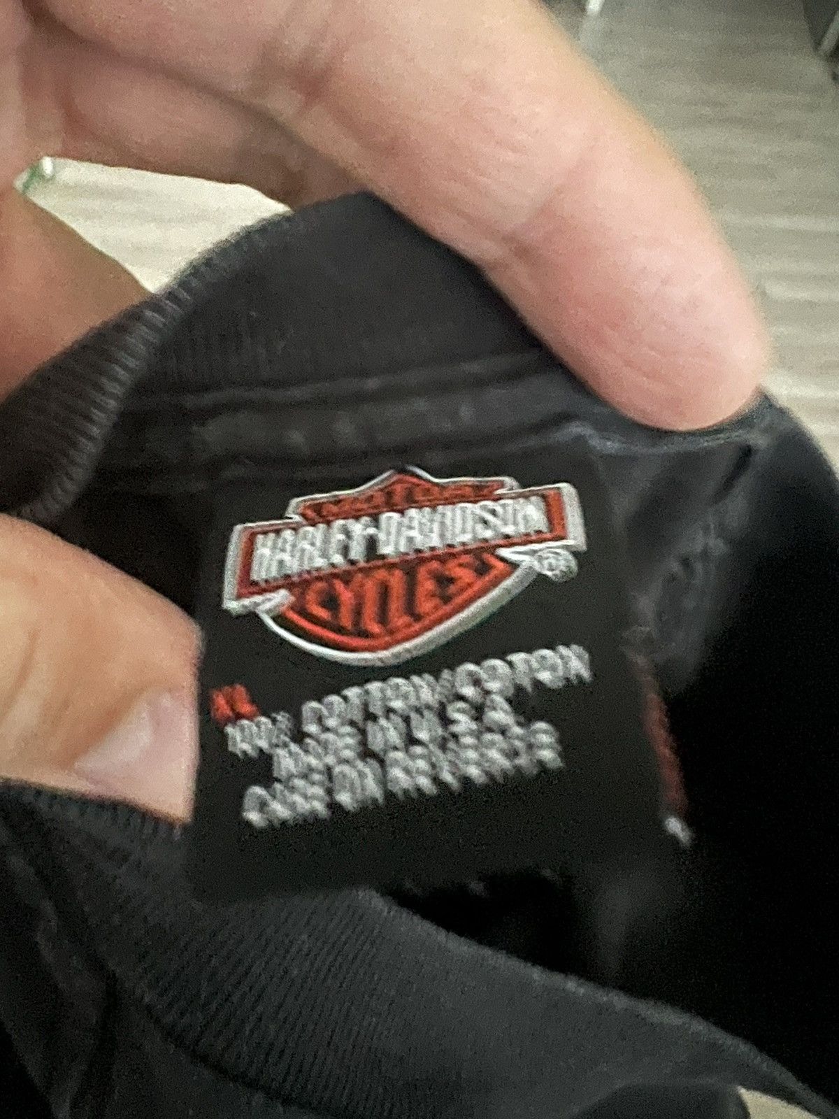 Harley Davidson × Vintage Vintage Harley Davidson Faded Tee Size US XL / EU 56 / 4 - 9 Thumbnail