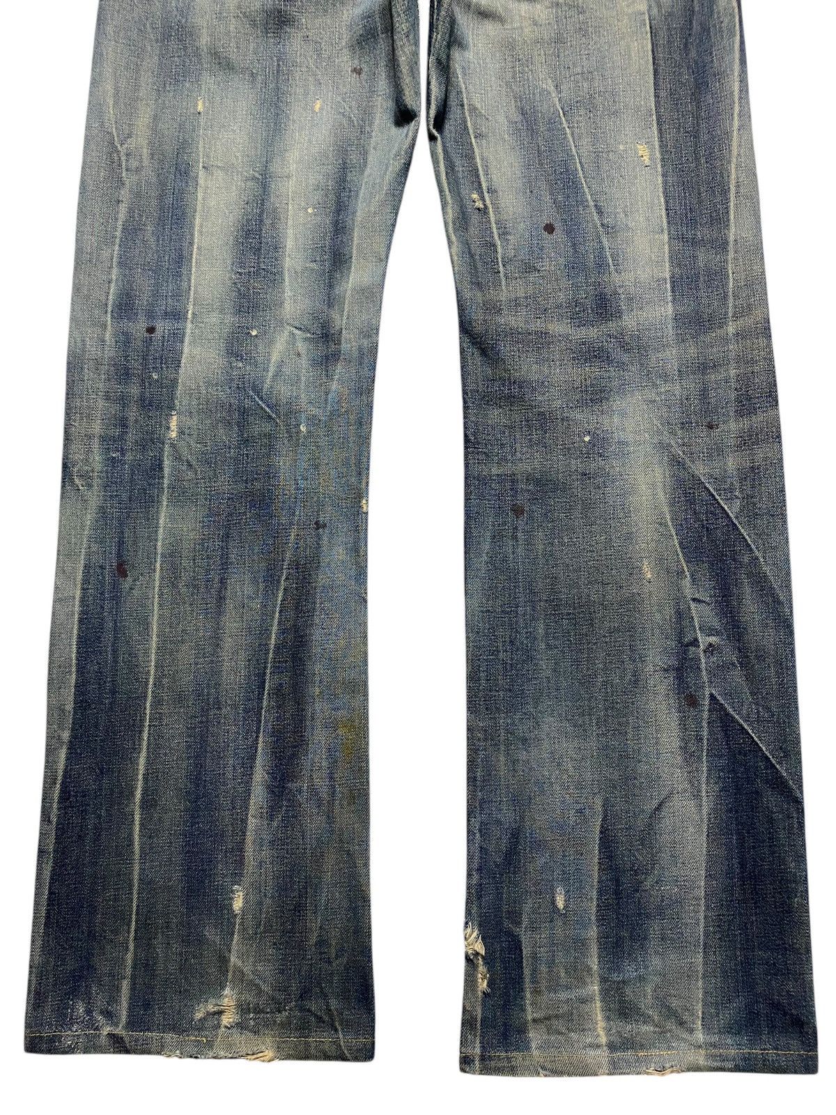 Cult Of Individuality Cult Paint Splatter Distressed Selvedge Redline (107N2) Size US 34 / EU 50 - 6 Thumbnail