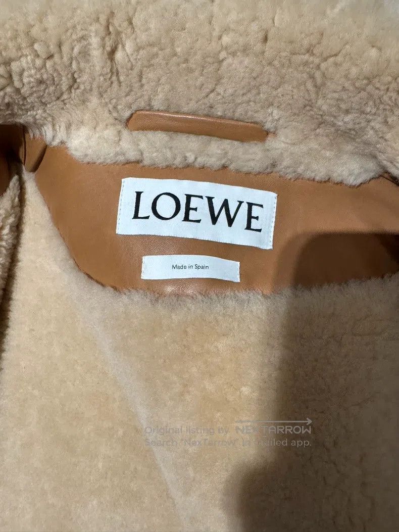 Loewe Loewe Leather and fur blend jacket leather coat show model Size US S / EU 44-46 / 1 - 5 Thumbnail