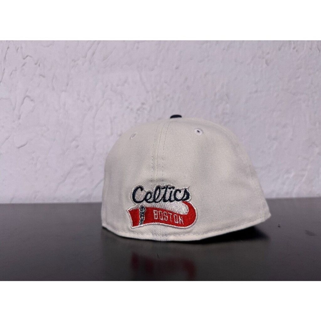 MyFitteds × New Era 7 1/4 Boston Celtics x MyFitteds Fitted Hat - Necco Shamrock Size ONE SIZE - 4 Thumbnail