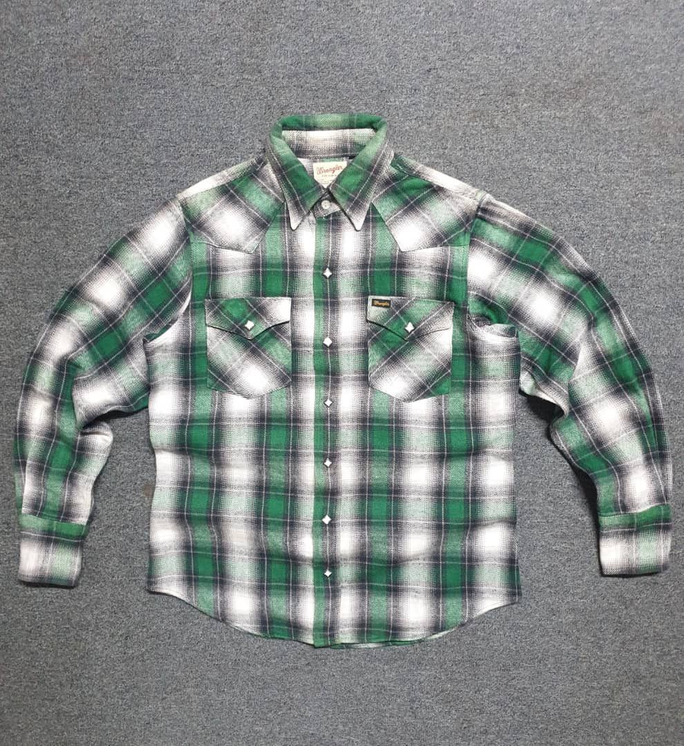 Wrangler 💥Wrangler Square button checkered Western shirt Size US M / EU 48-50 / 2 - 1 Thumbnail