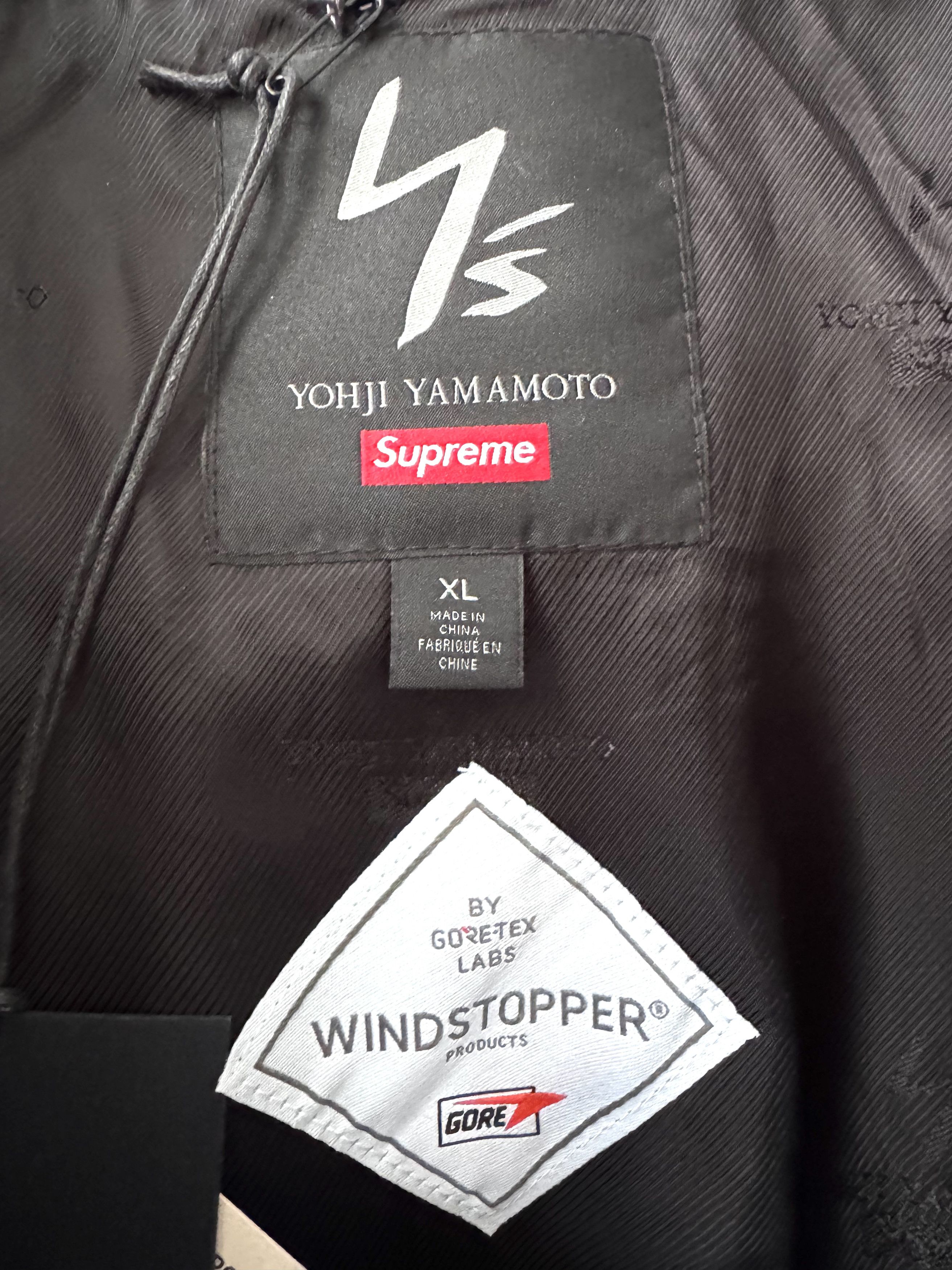 Supreme × Yohji Yamamoto Faux Fur Windstopper Hooded Bomber Jacket SZ XL Size US XL / EU 56 / 4 - 4 Thumbnail