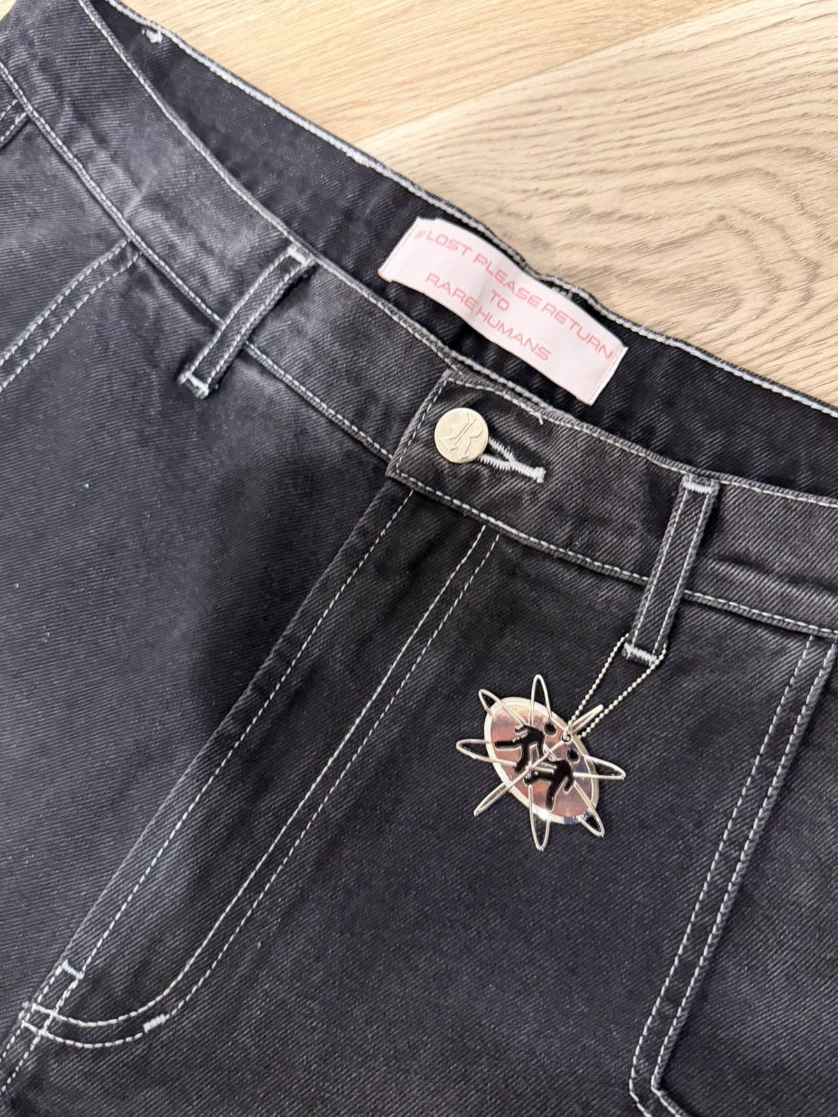 Other Rare Humans Letter Jeans V2 - 34 Size US 34 / EU 50 - 4 Thumbnail
