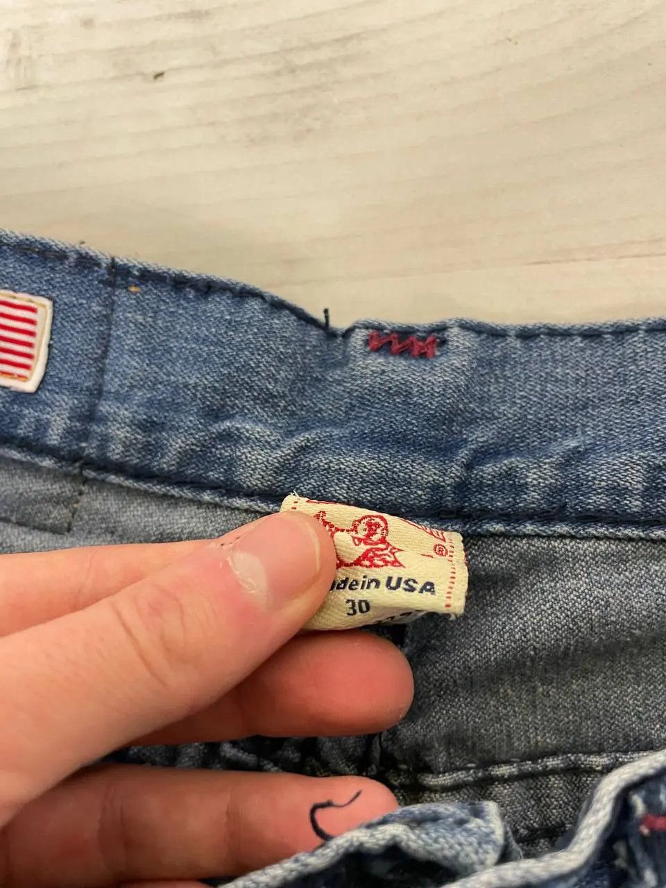 True Religion Vintage True Religion Denim Jeans Y2K Size US 30 / EU 46 - 8 Thumbnail
