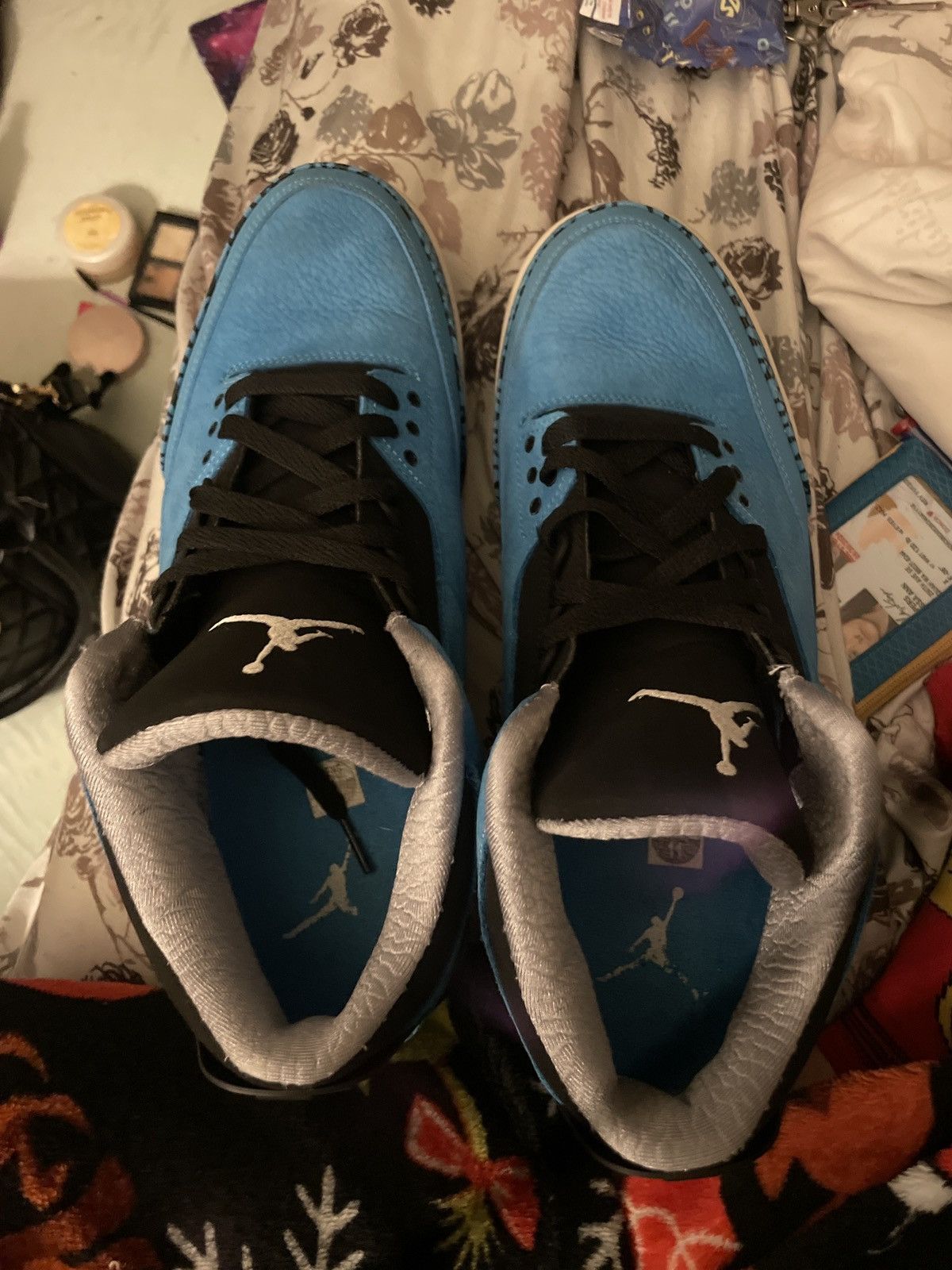 Jordan Brand Air Jordan 10 Nike 3 Retro Powder Blue 2014 Black Size US 11 / EU 44 - 6 Thumbnail